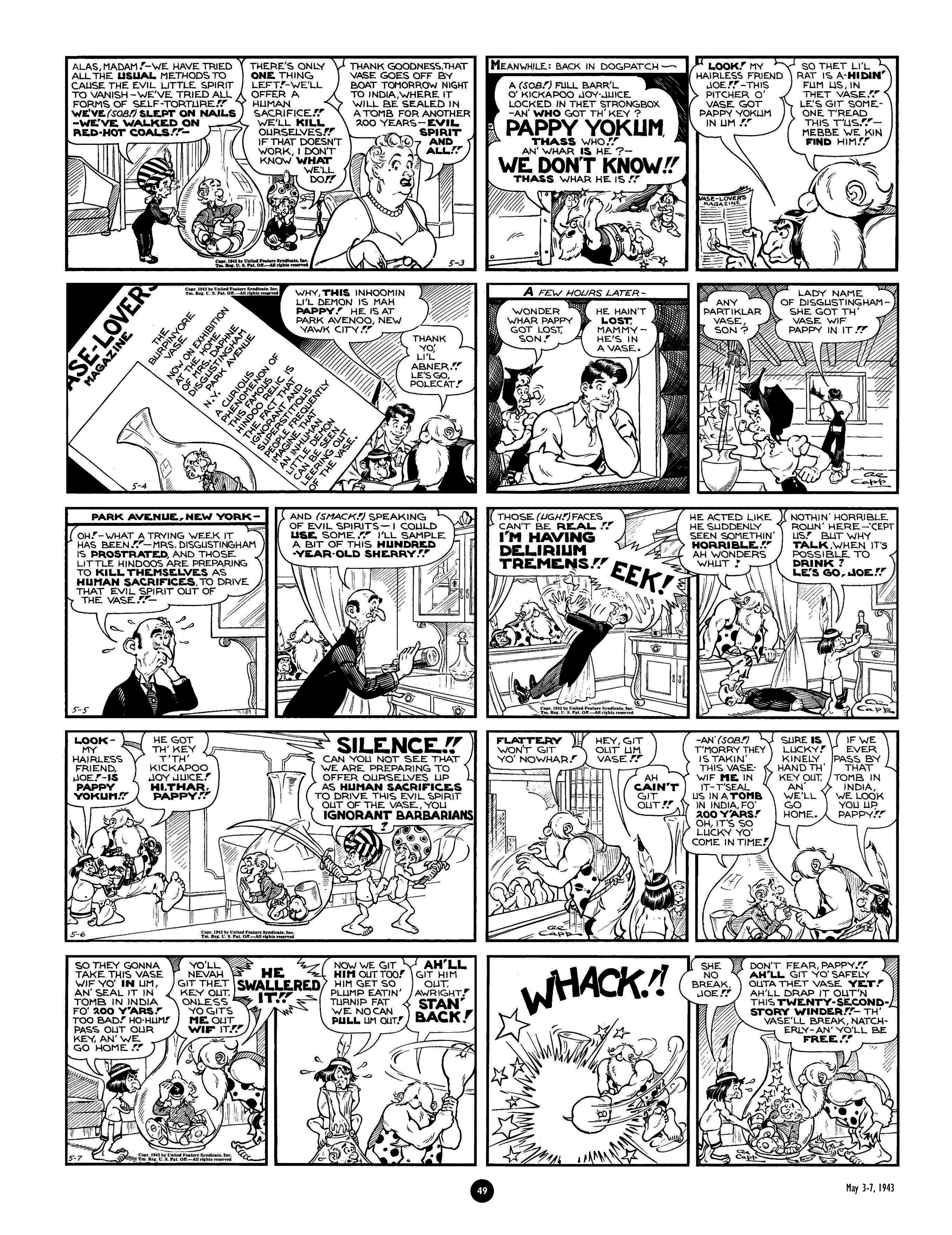 Read online Al Capp's Li'l Abner Complete Daily & Color Sunday Comics comic -  Issue # TPB 5 (Part 1) - 50