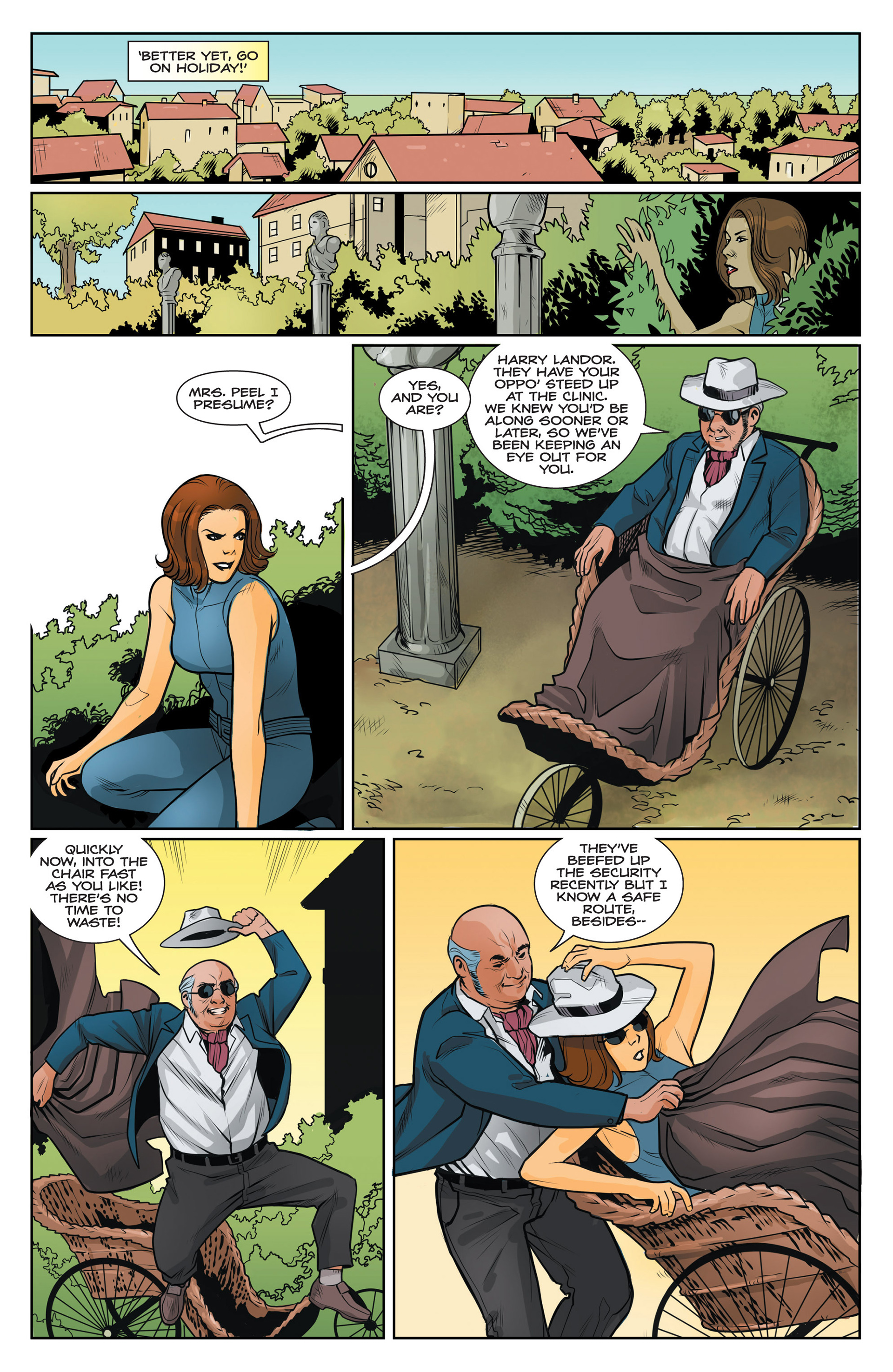 Read online Steed and Mrs. Peel: We're Needed comic -  Issue #3 - 6