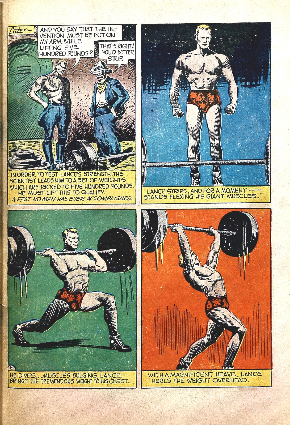Read online Captain Battle Comics comic -  Issue #3 - 48
