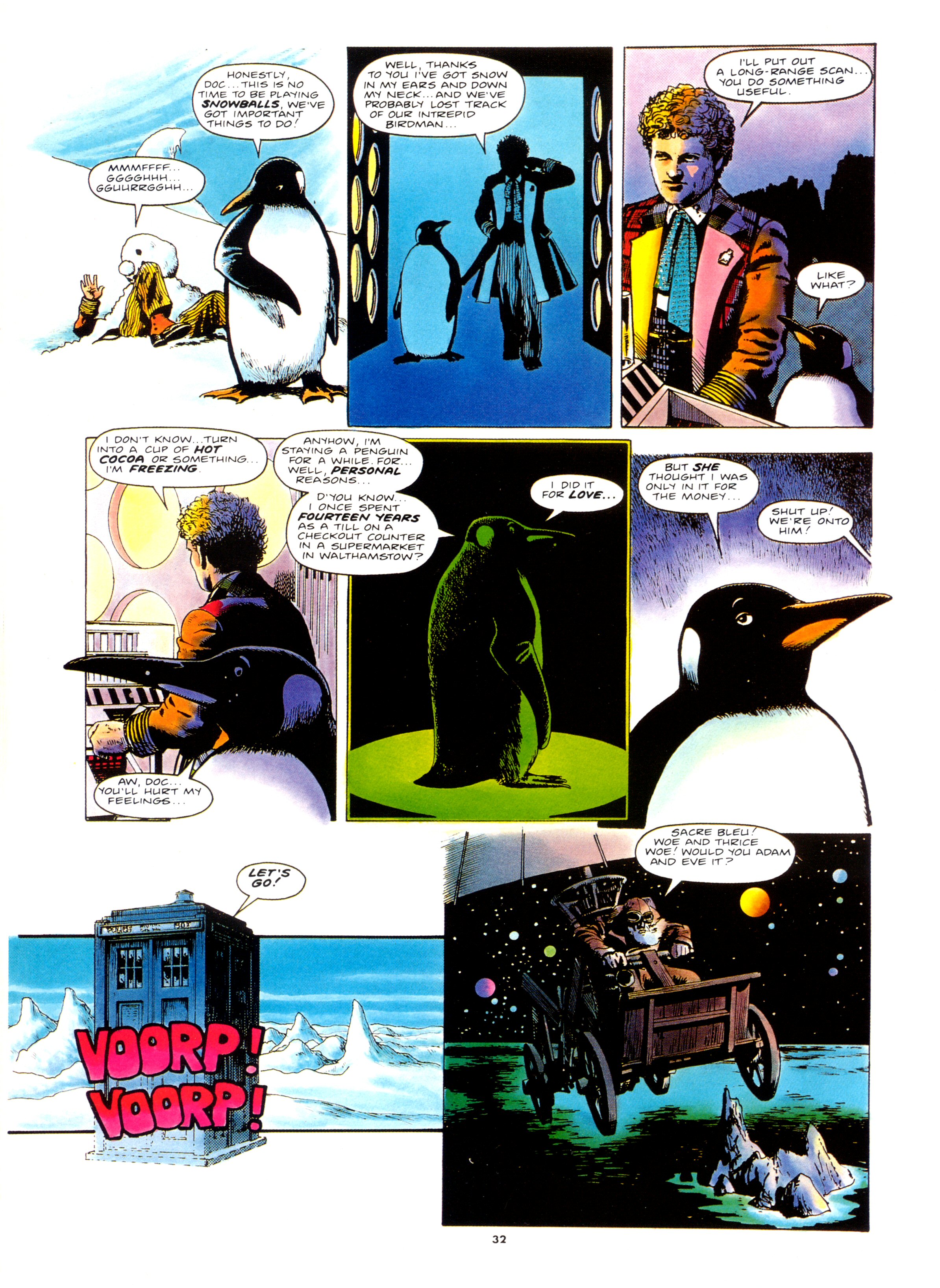 Read online Doctor Who Graphic Novel Voyager comic -  Issue # TPB - 31