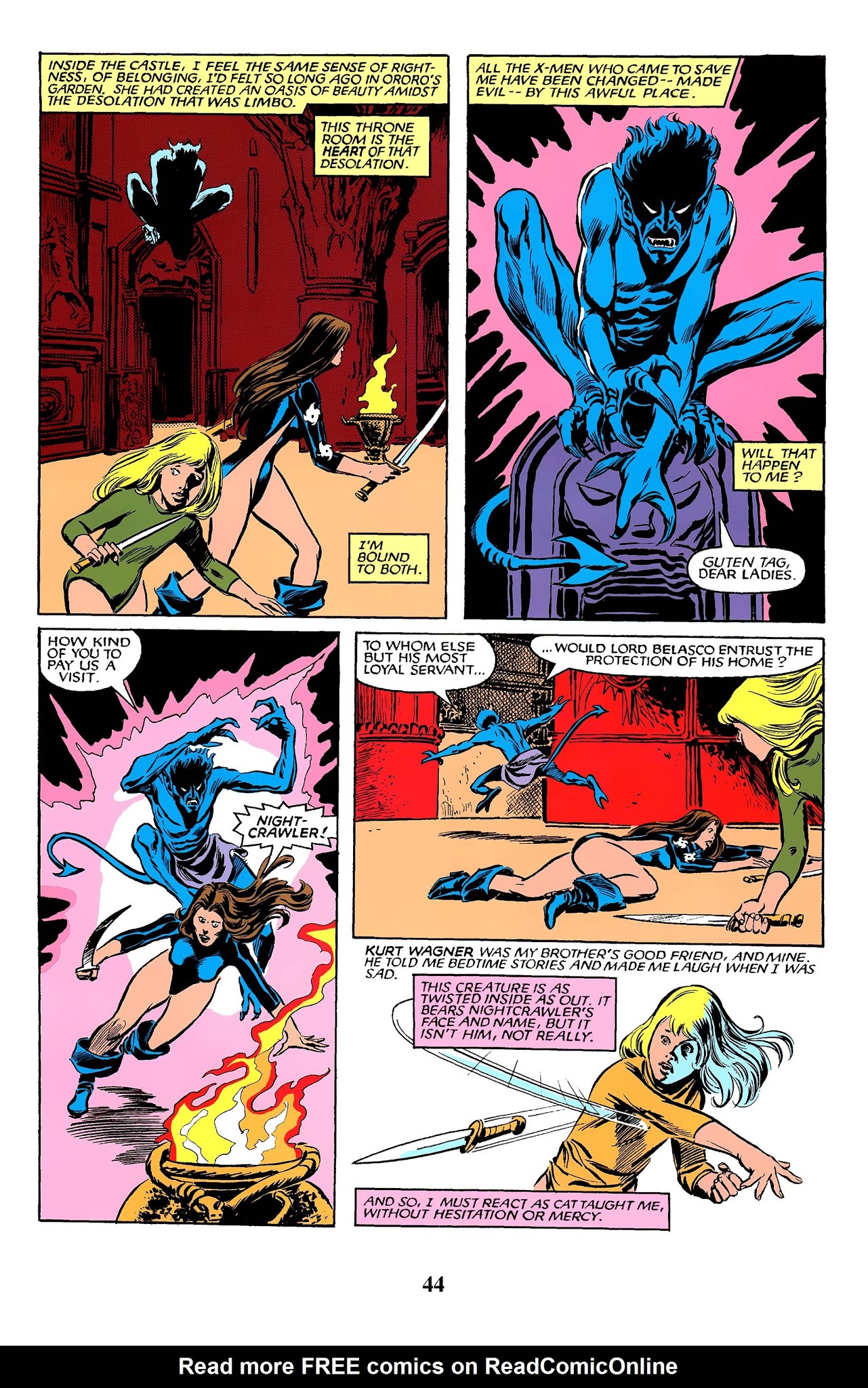 Read online Magik (Illyana and Storm Limited Series) comic -  Issue # _TPB - 45