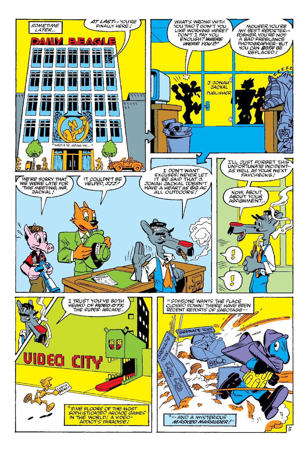 Read online Spider-Man: Spider-Verse comic -  Issue # Spider-Ham - 9