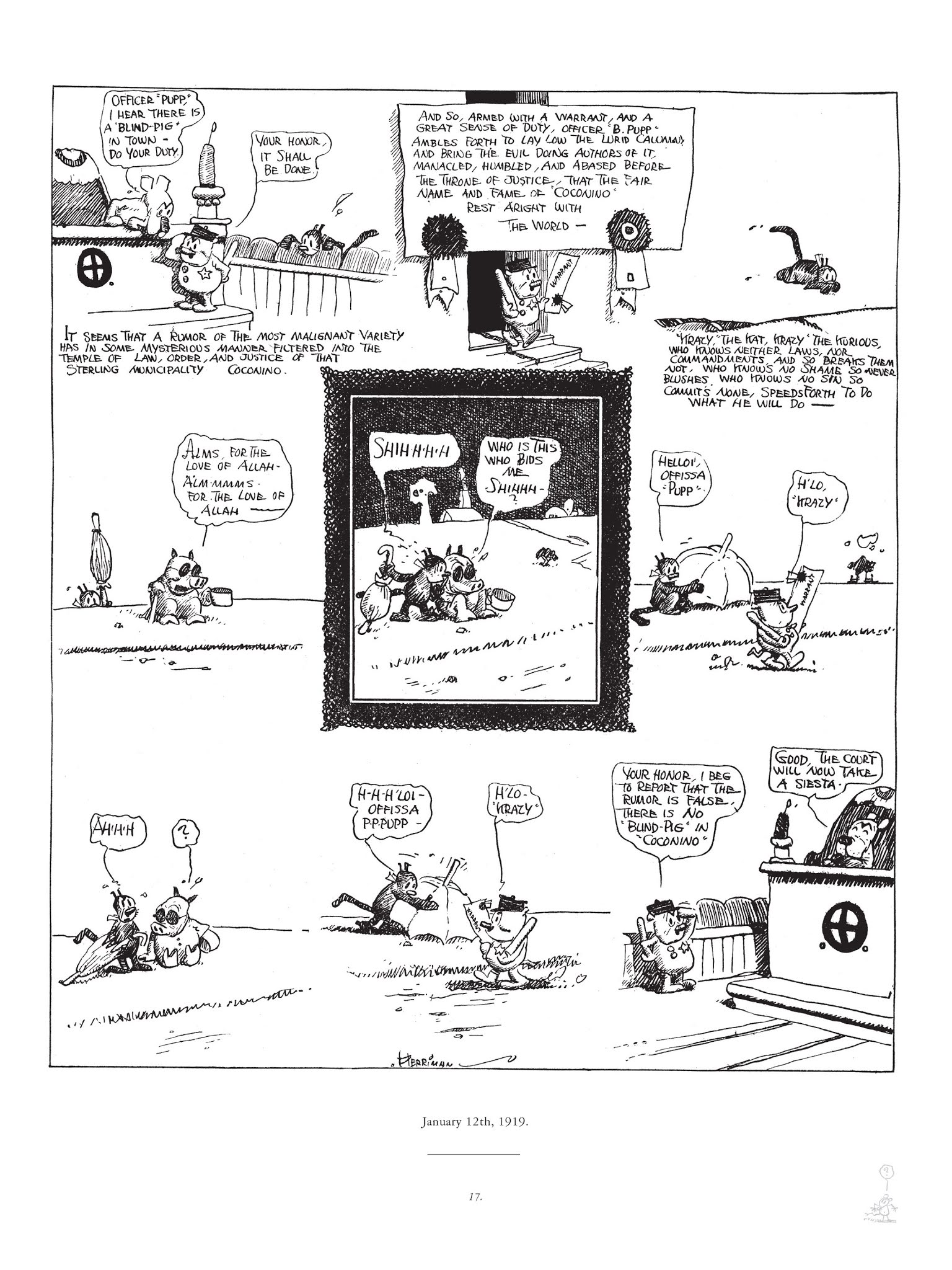 Read online Krazy & Ignatz comic -  Issue # TPB 2 - 17