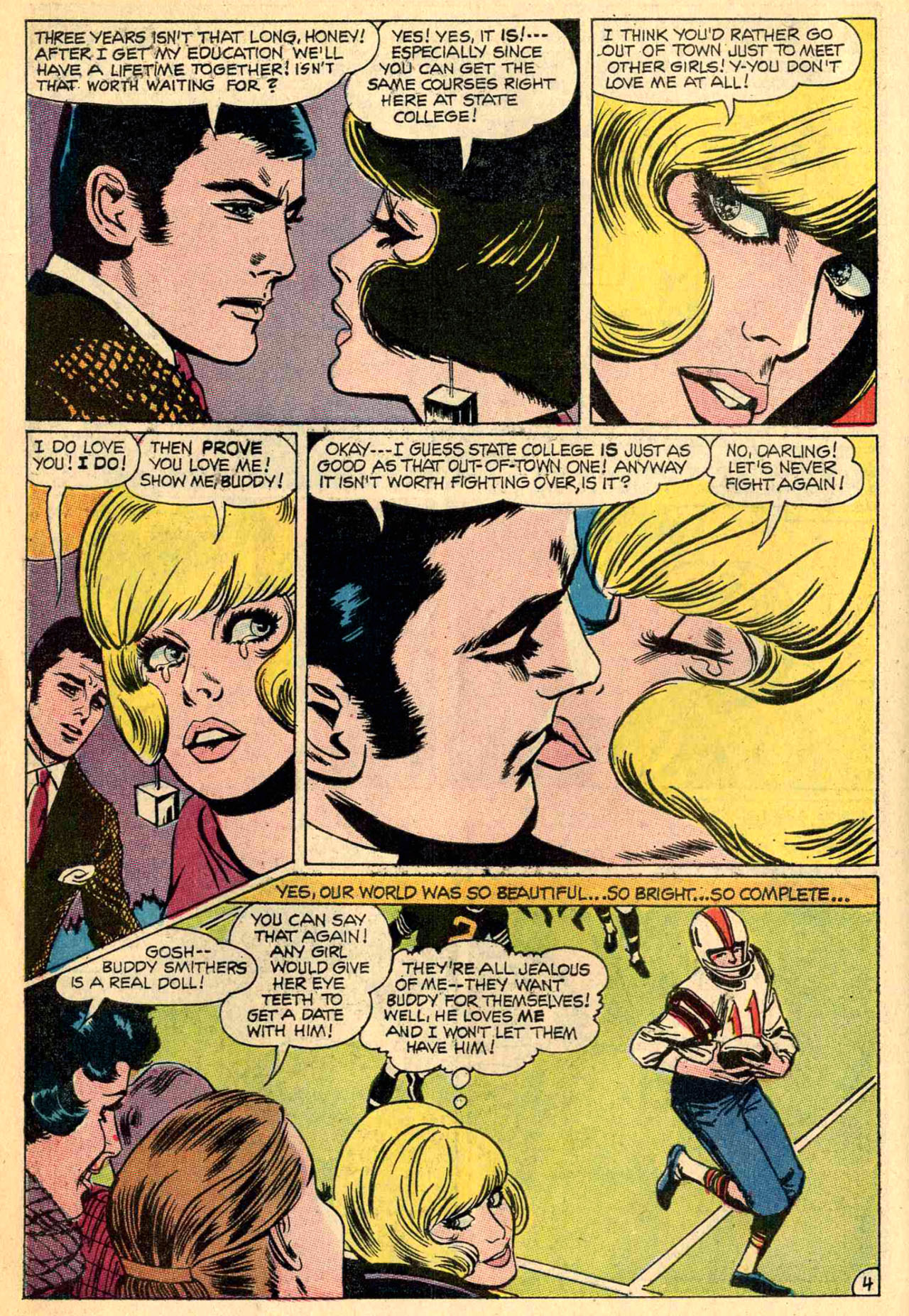 Read online Heart Throbs comic -  Issue #115 - 6