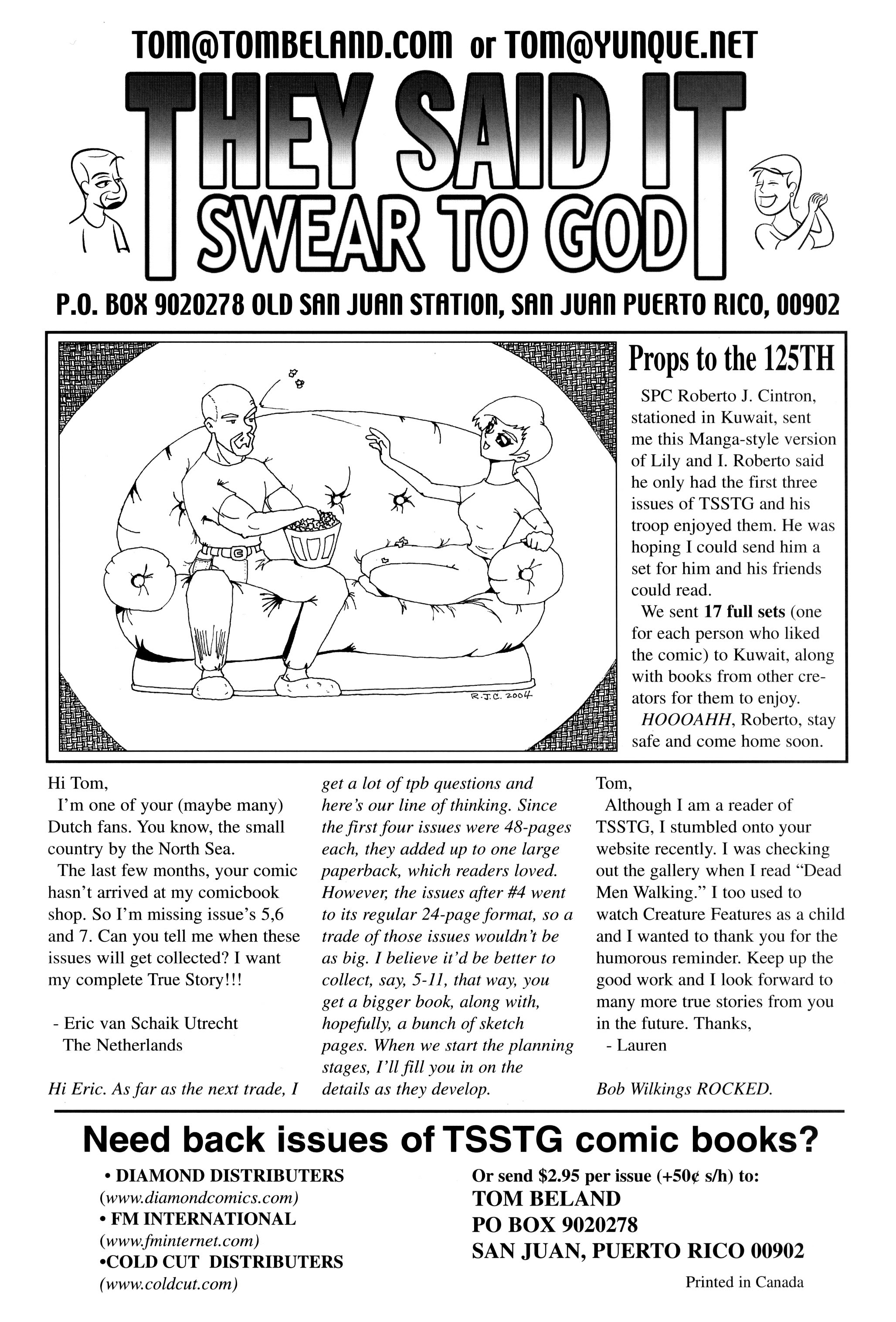 Read online True Story Swear To God (2000) comic -  Issue #9 - 27
