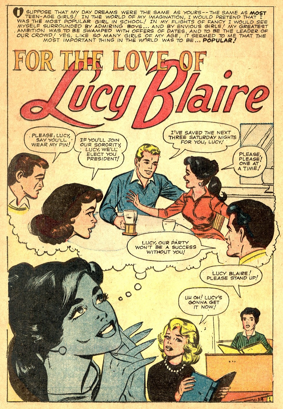 Read online Teen-Age Romance comic -  Issue #83 - 20