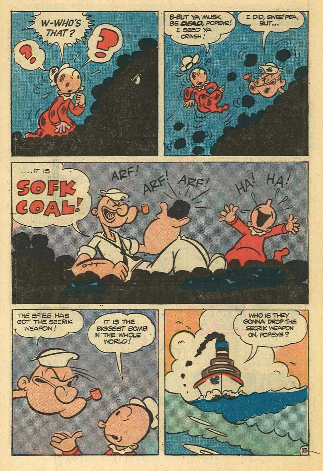 Read online Popeye (1948) comic -  Issue #138 - 18