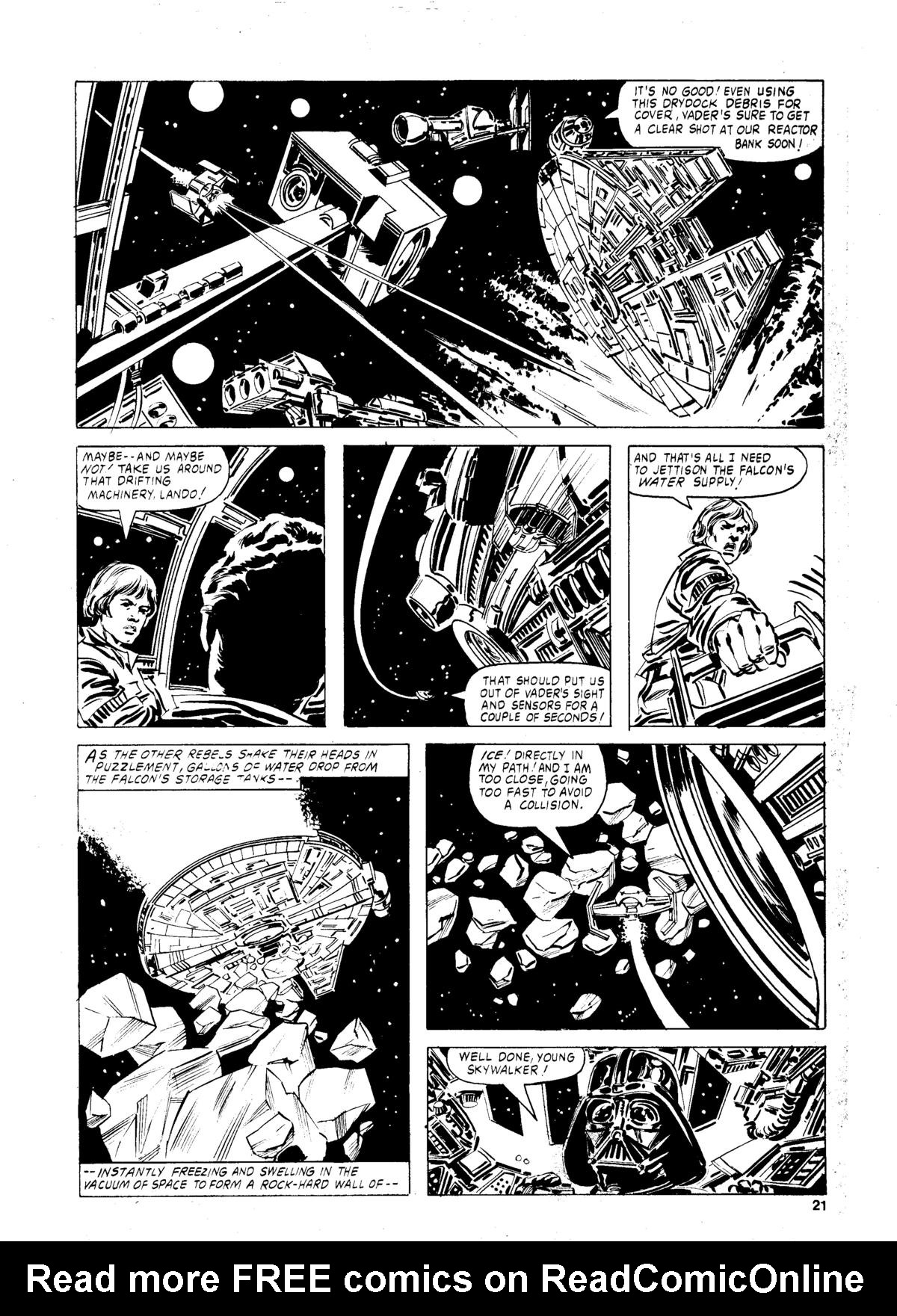 Read online Star Wars Weekly comic -  Issue #148 - 21