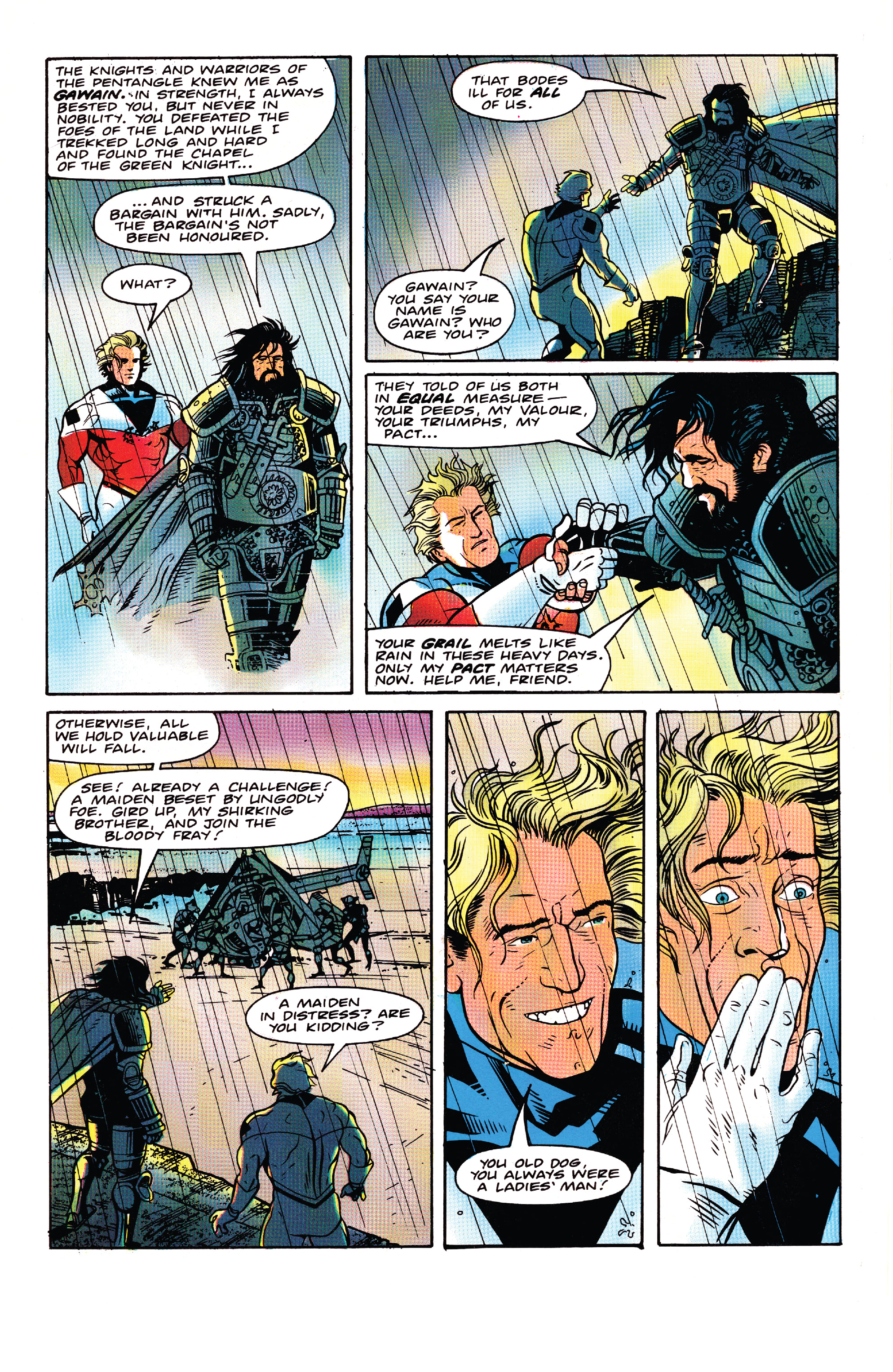 Read online Knights of Pendragon Omnibus comic -  Issue # TPB (Part 2) - 28