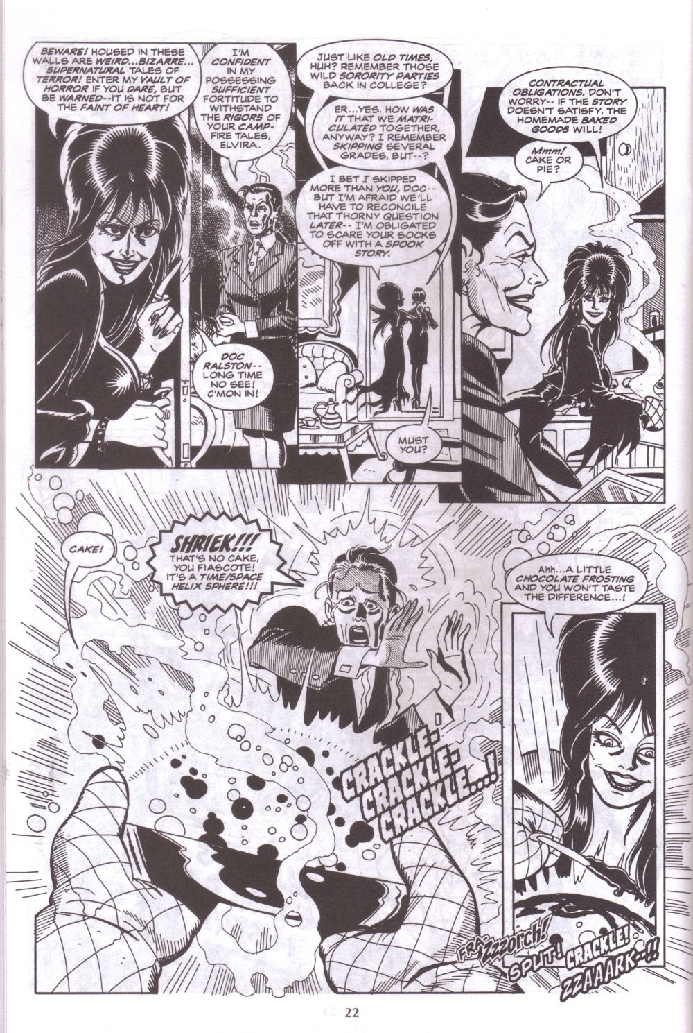 Read online Elvira, Mistress of the Dark comic -  Issue #121 - 24