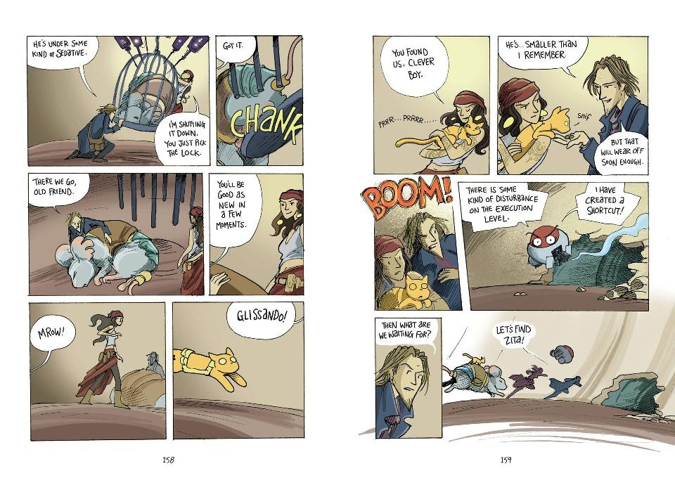 Read online The Return of Zita the Spacegirl comic -  Issue # TPB - 83