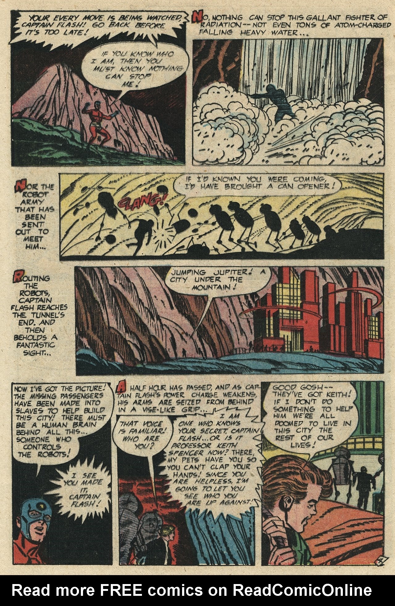 Read online Captain Flash comic -  Issue #4 - 30