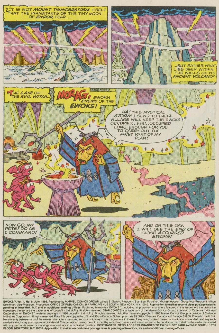Read online Ewoks (1987) comic -  Issue #8 - 2