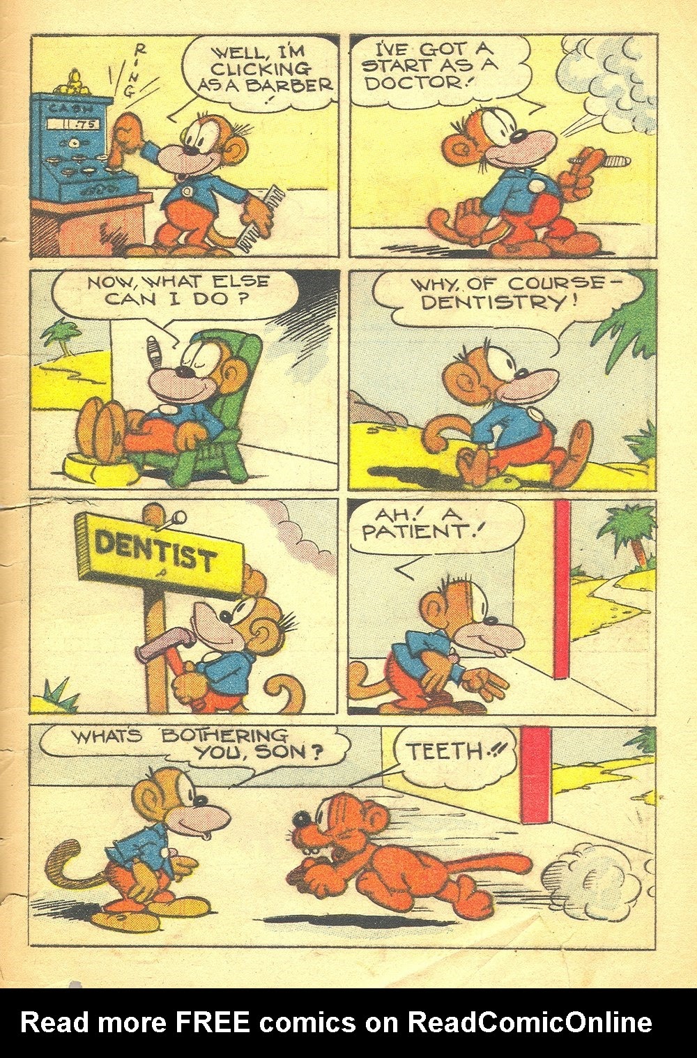 Read online Felix the Cat (1948) comic -  Issue #6 - 49