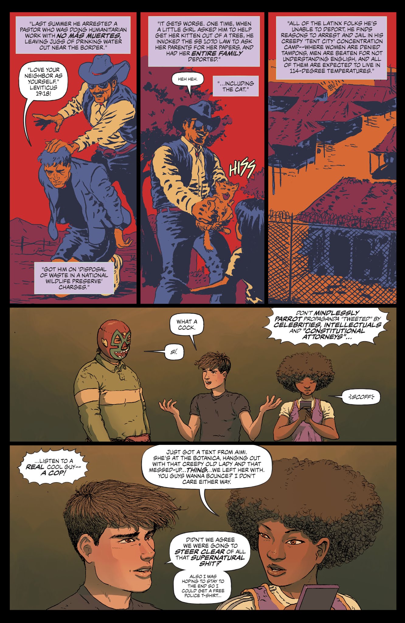 Read online Border Town comic -  Issue #4 - 10
