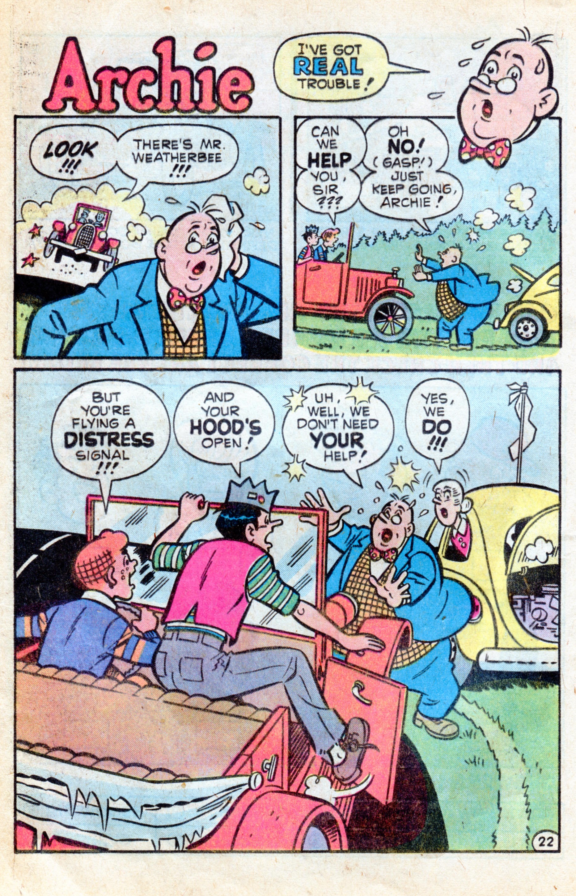 Read online Archie's Car comic -  Issue # Full - 23