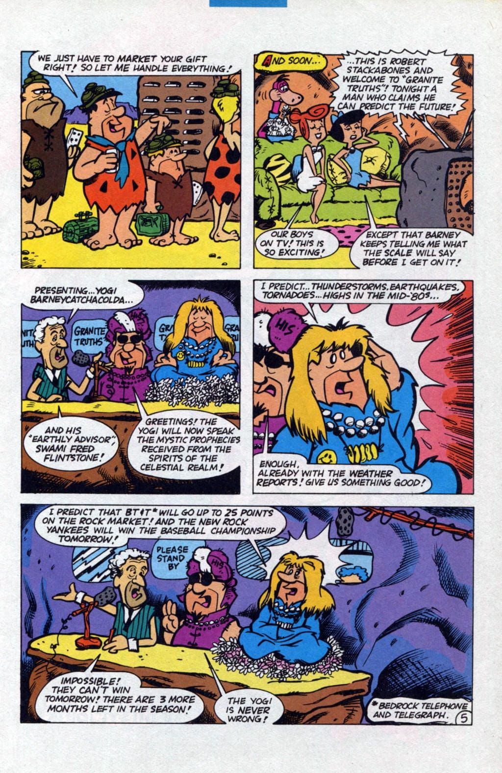Read online The Flintstones (1995) comic -  Issue #19 - 23