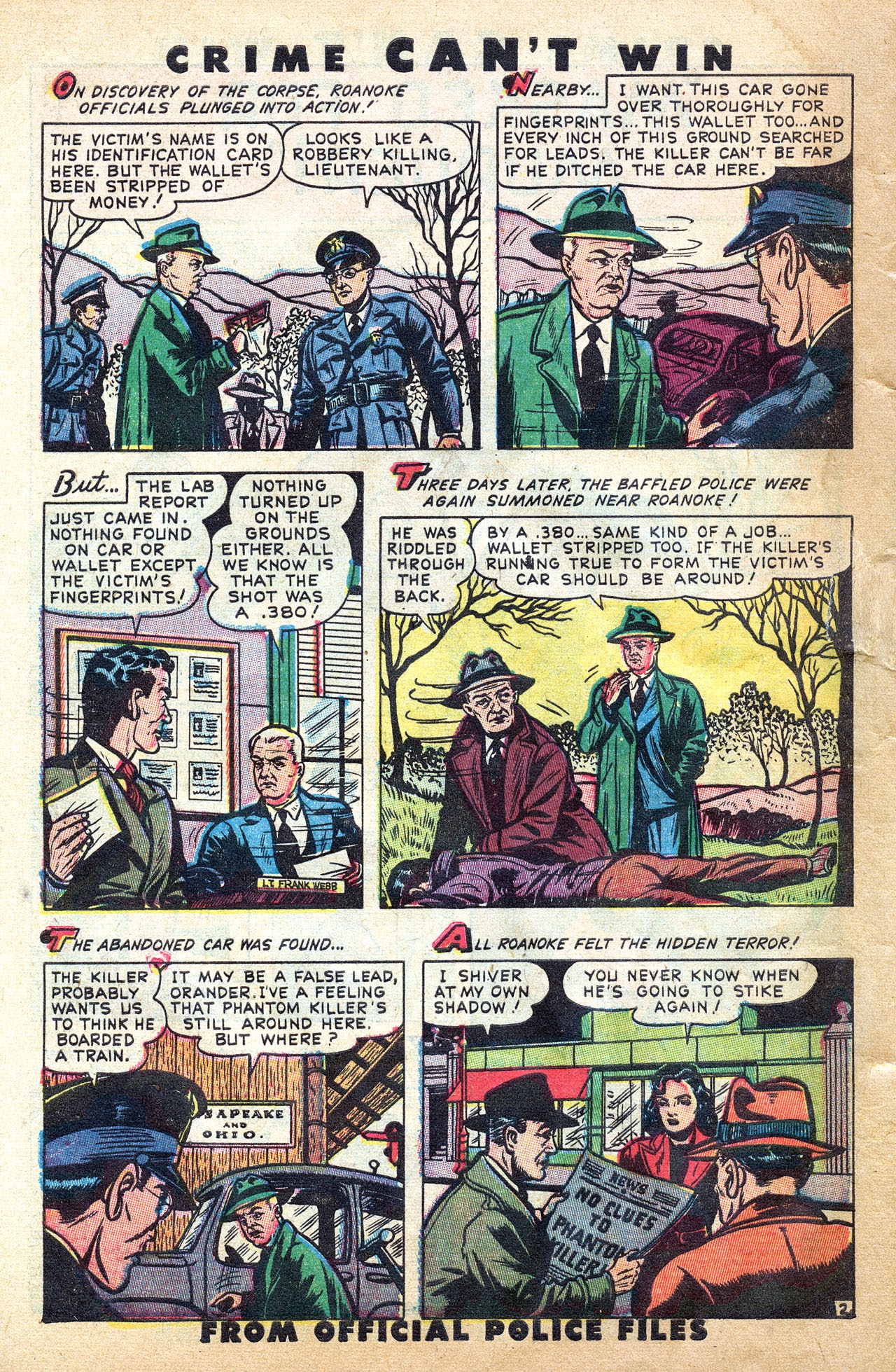 Read online Official True Crime Cases comic -  Issue #24 - 14