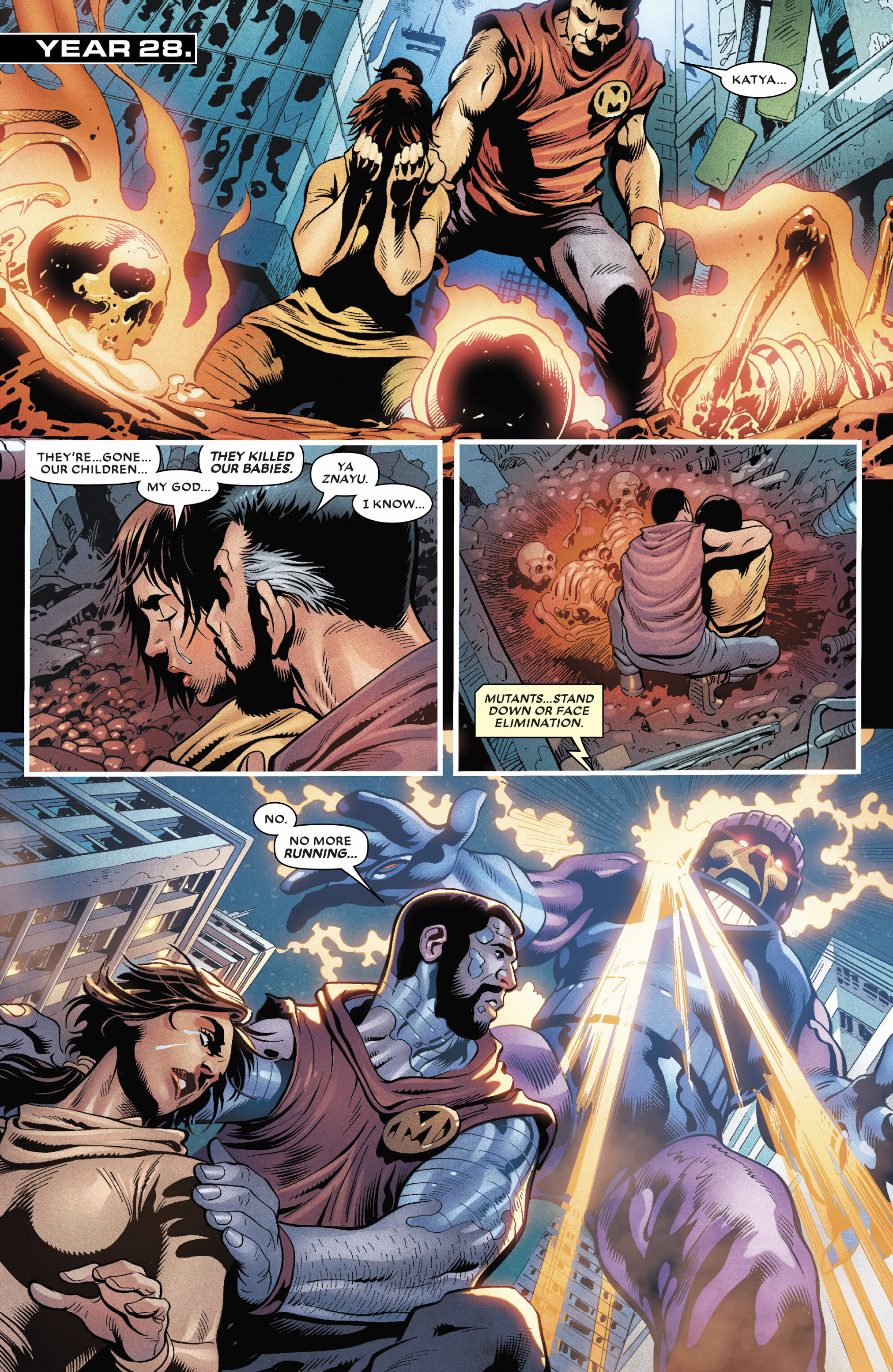 Read online X-Men: Days of Future Past: Doomsday comic -  Issue #3 - 17