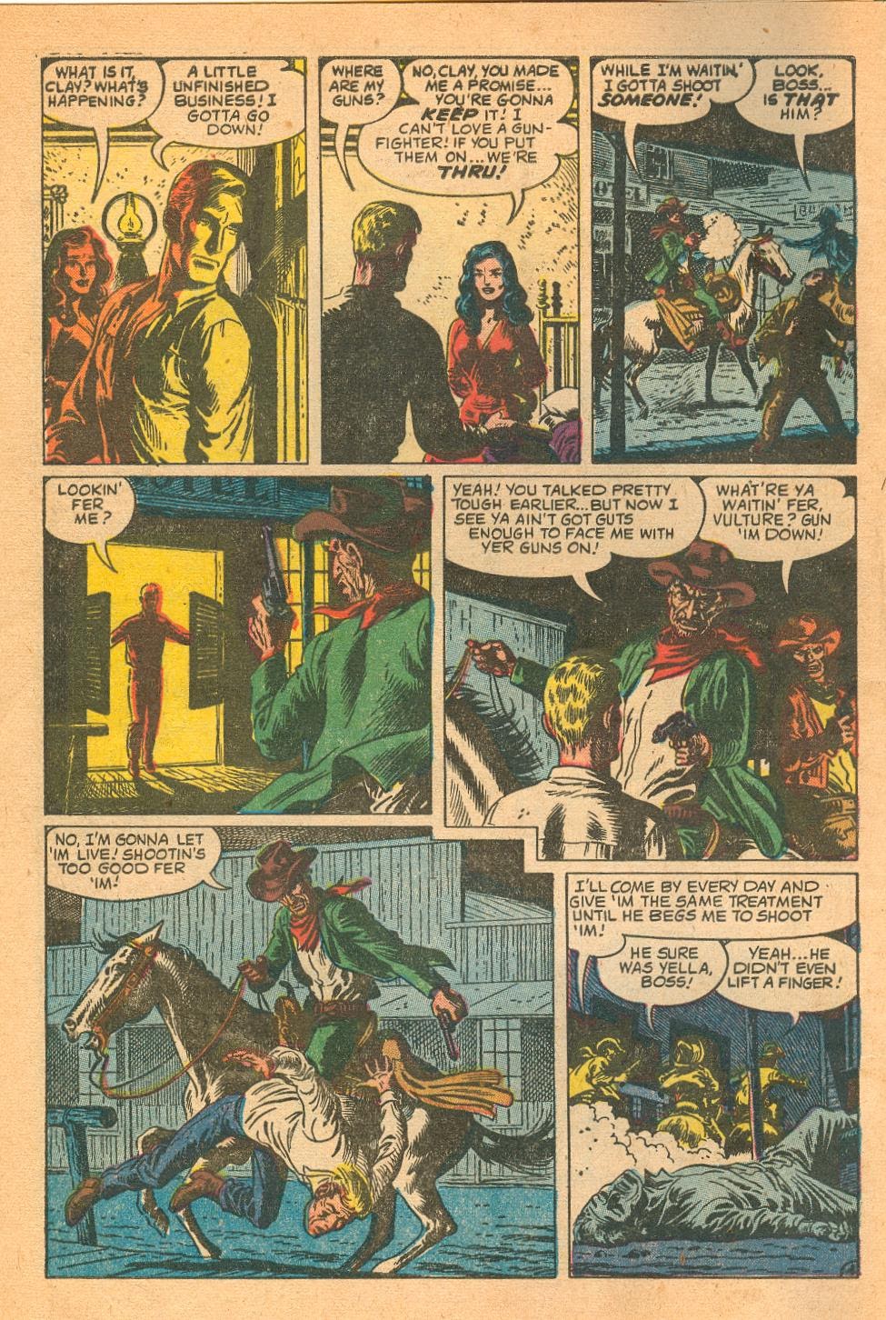 Read online Outlaw Fighters comic -  Issue #5 - 6
