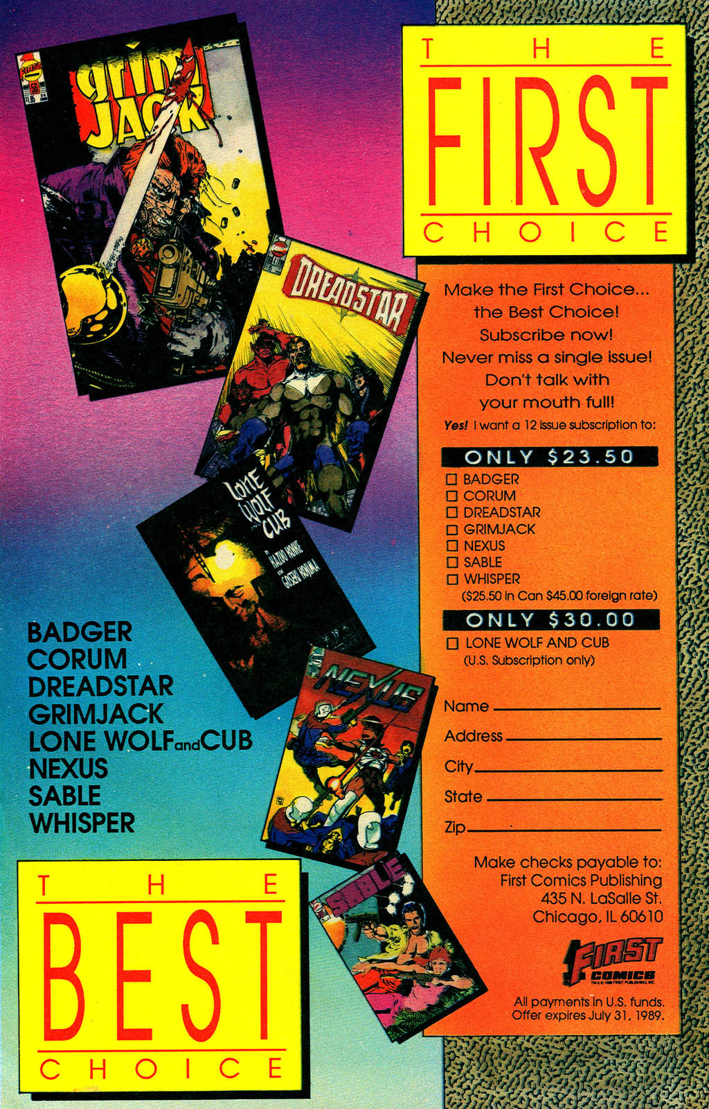 Read online Grimjack comic -  Issue #62 - 15