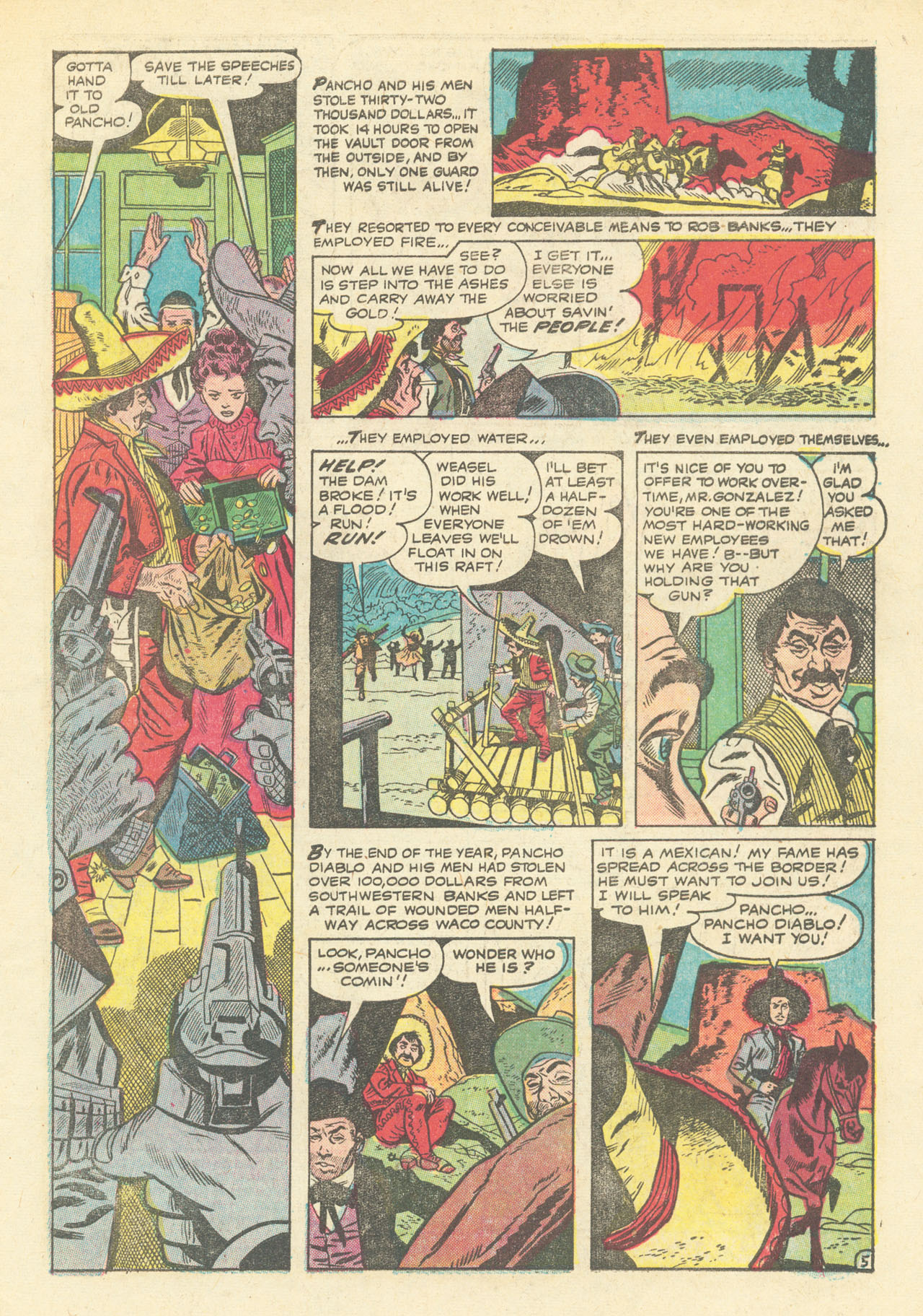 Read online Western Outlaws (1954) comic -  Issue #7 - 7