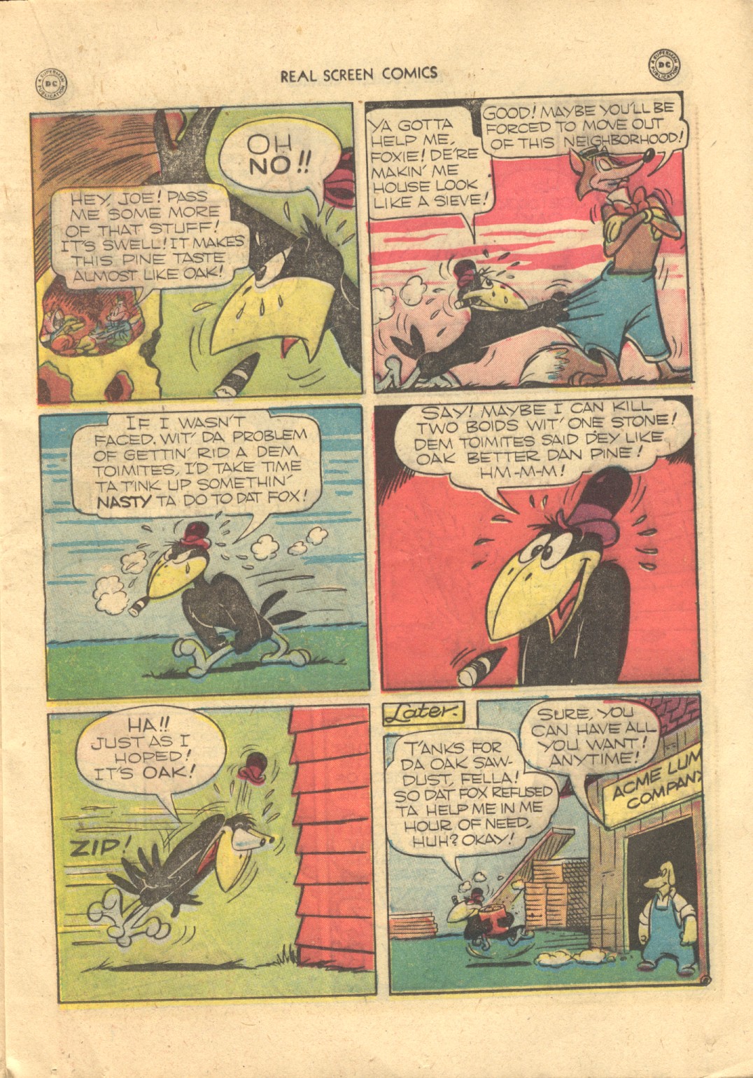 Read online Real Screen Comics comic -  Issue #19 - 23