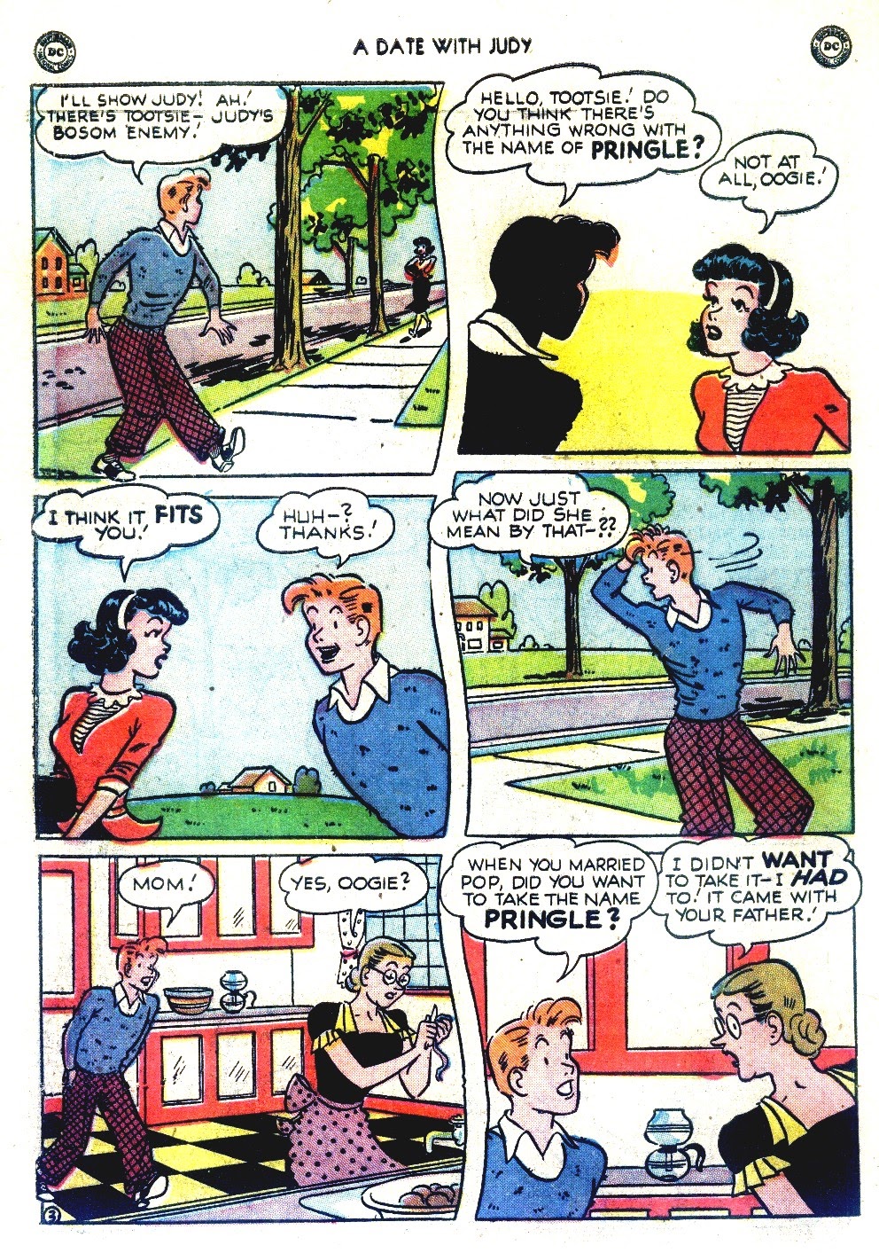Read online A Date with Judy comic -  Issue #14 - 44