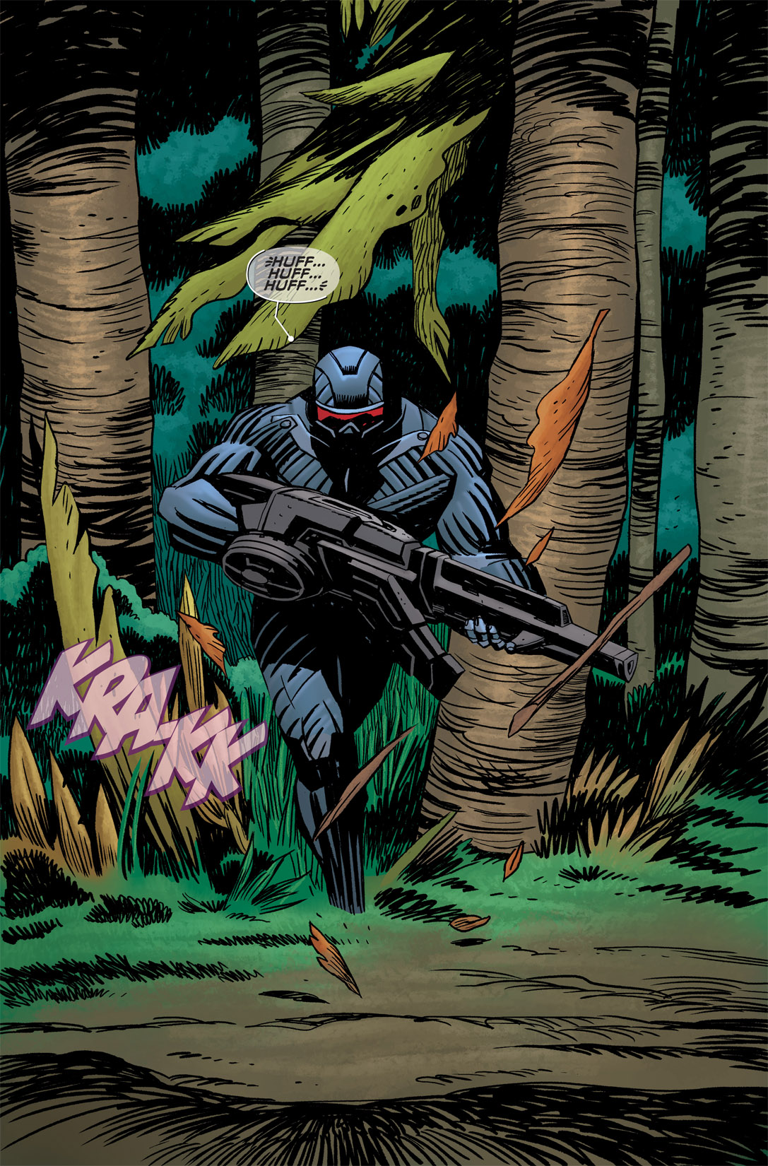 Read online Crysis comic -  Issue #2 - 6