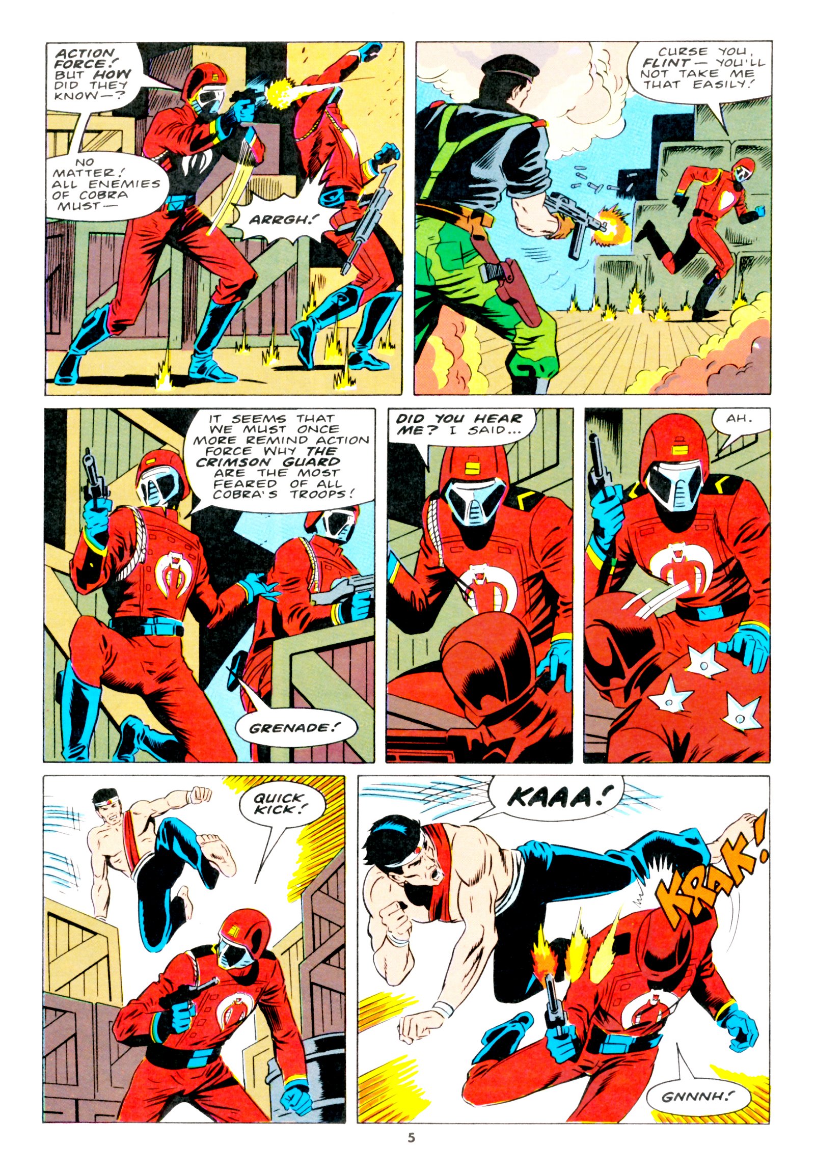 Read online Action Force comic -  Issue #48 - 5