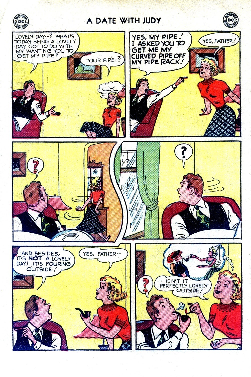 Read online A Date with Judy comic -  Issue #31 - 4