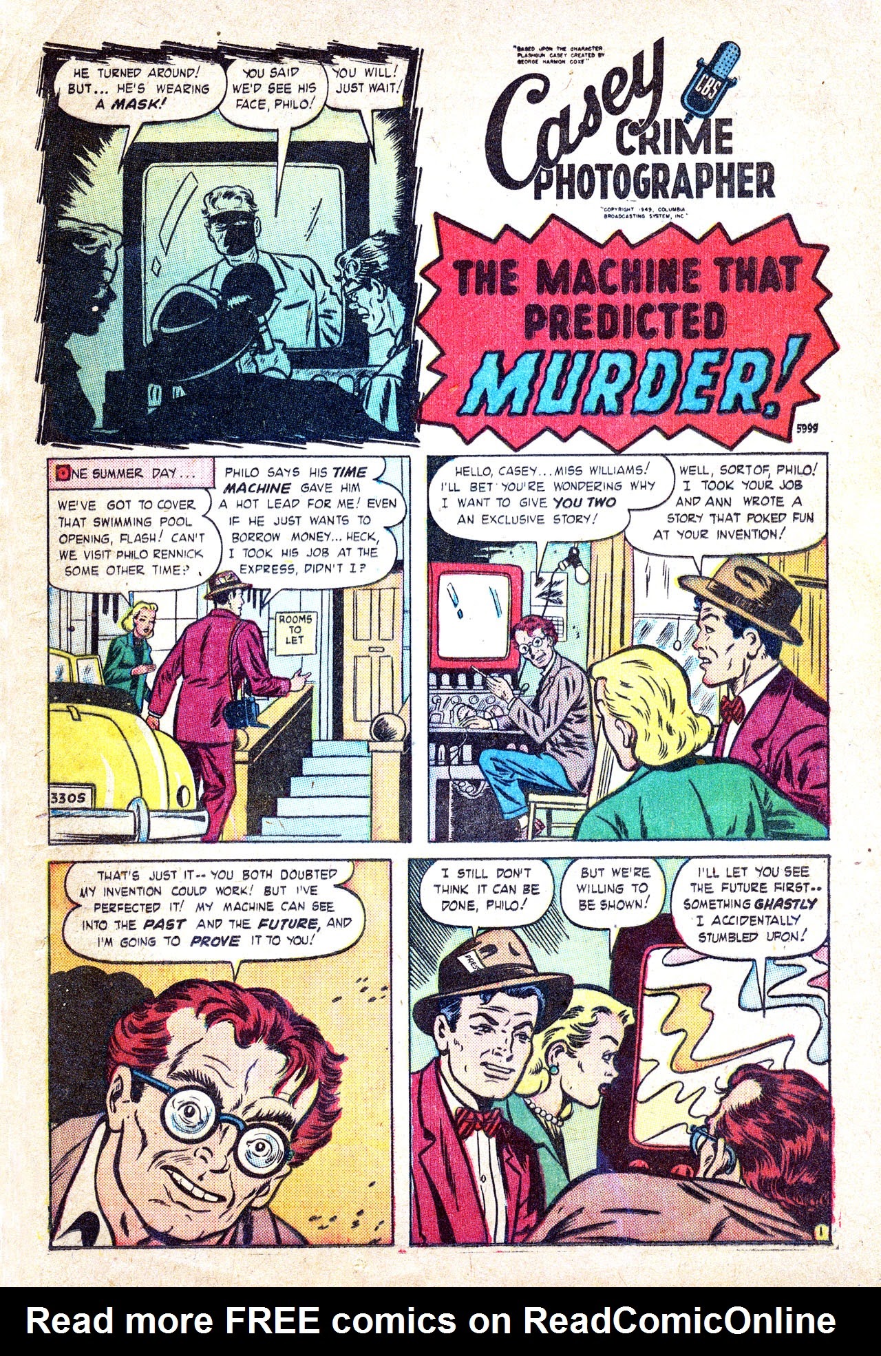 Read online Casey Crime Photographer comic -  Issue #3 - 37