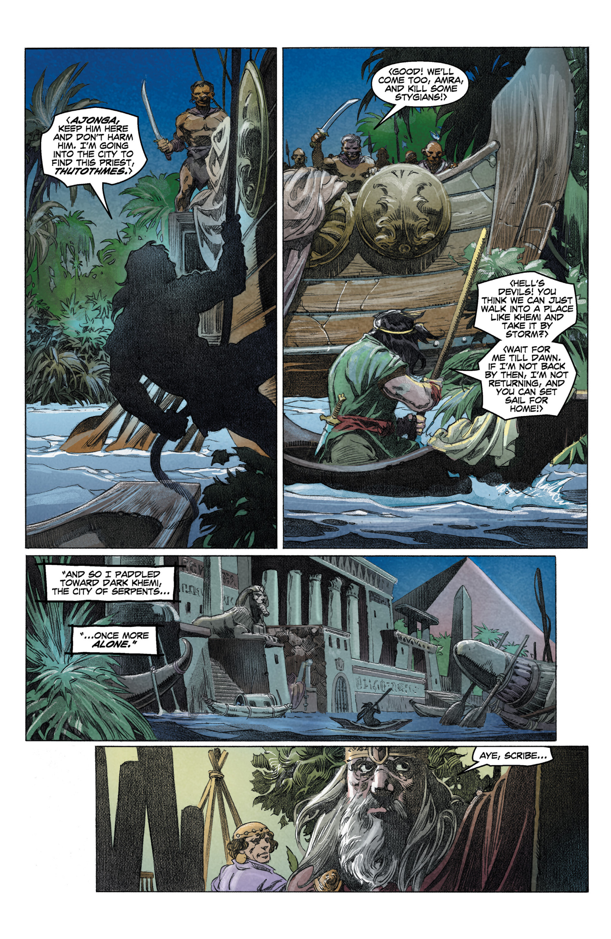 Read online King Conan Chronicles Epic Collection comic -  Issue # Wolves And Dragons (Part 2) - 99