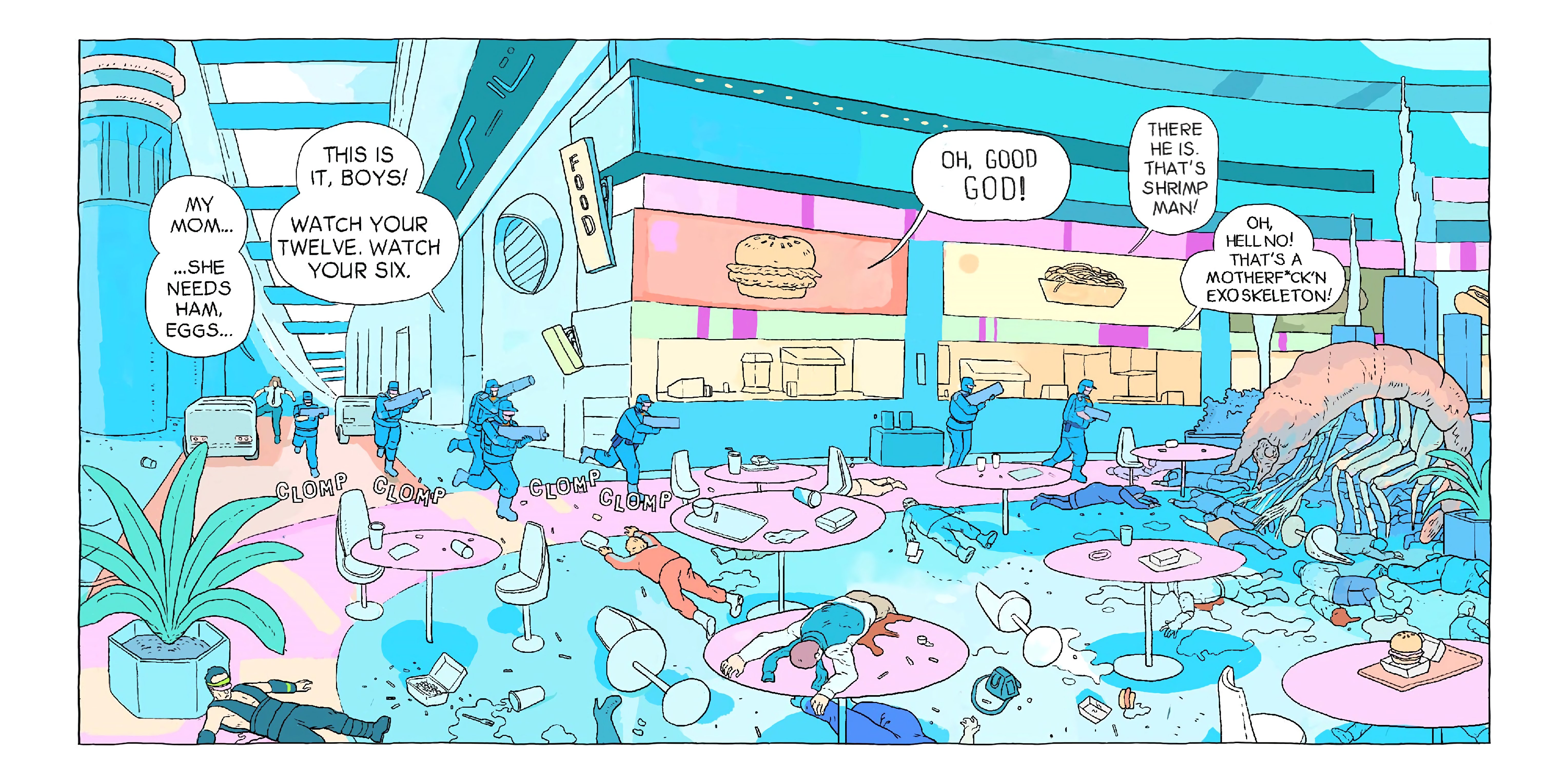 Read online Mullet Cop: License to Krill comic -  Issue # Full - 14