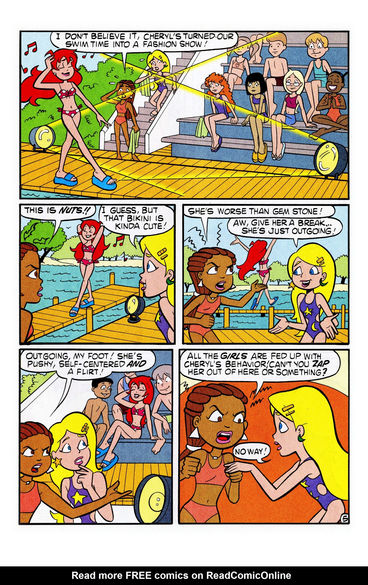 Read online Cheryl Blossom comic -  Issue #34 - 6