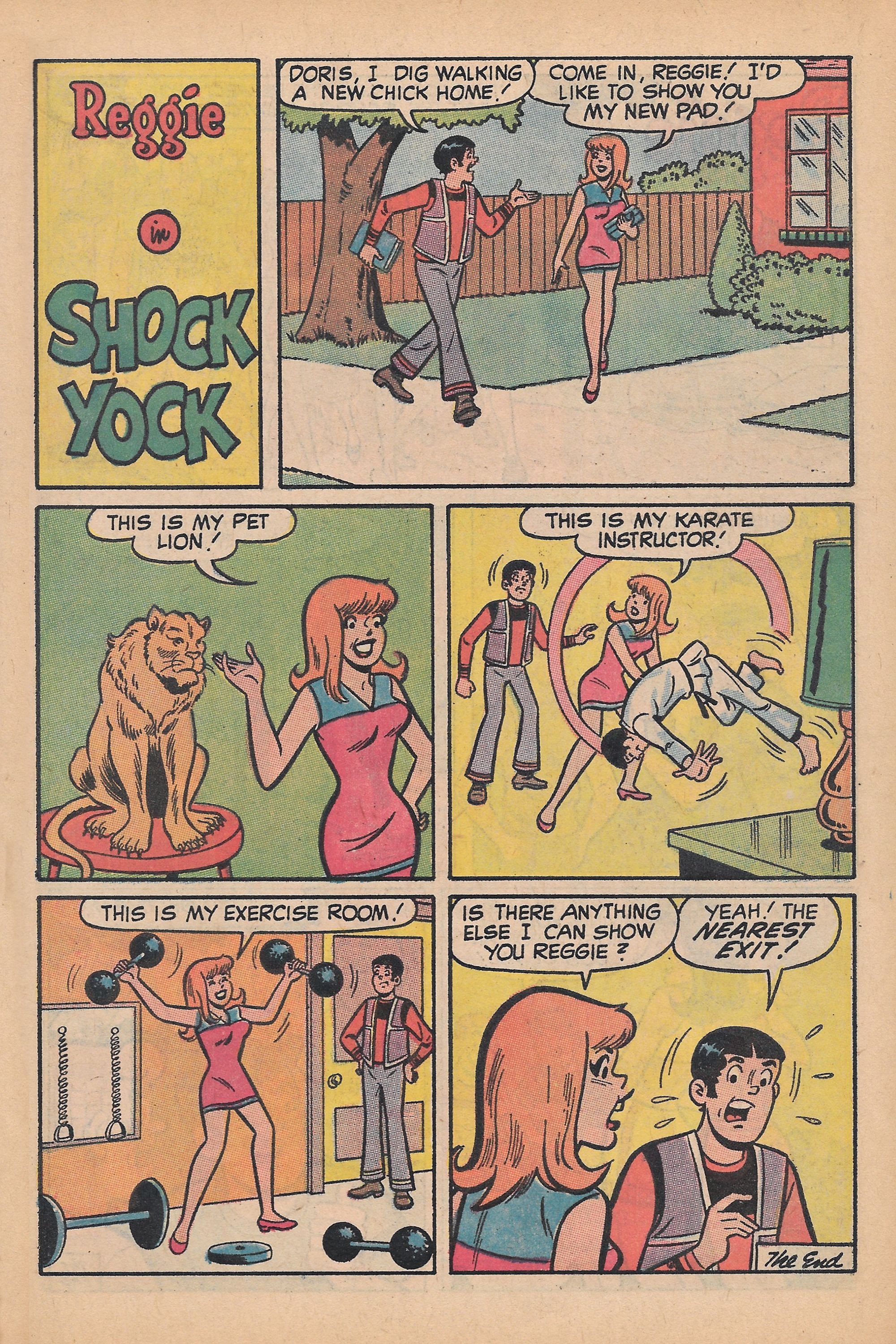 Read online Reggie's Wise Guy Jokes comic -  Issue #15 - 29