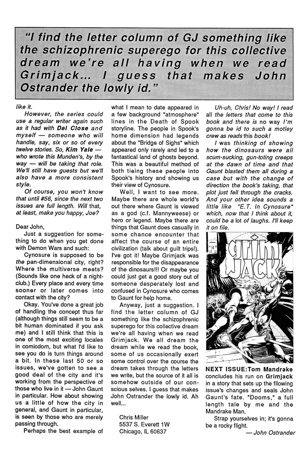 Read online Grimjack comic -  Issue #53 - 33