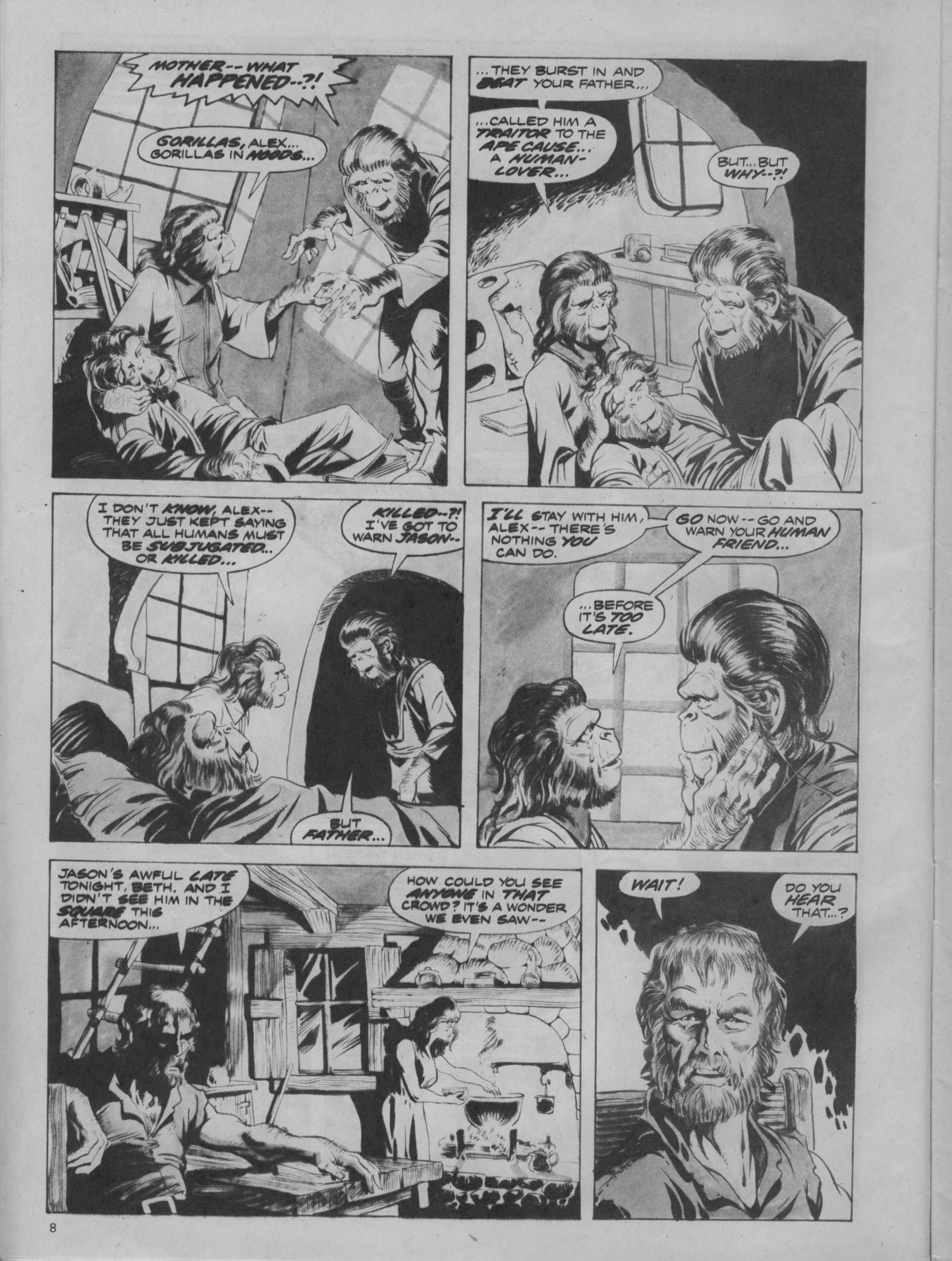 Read online Planet of the Apes (1974) comic -  Issue #12 - 8
