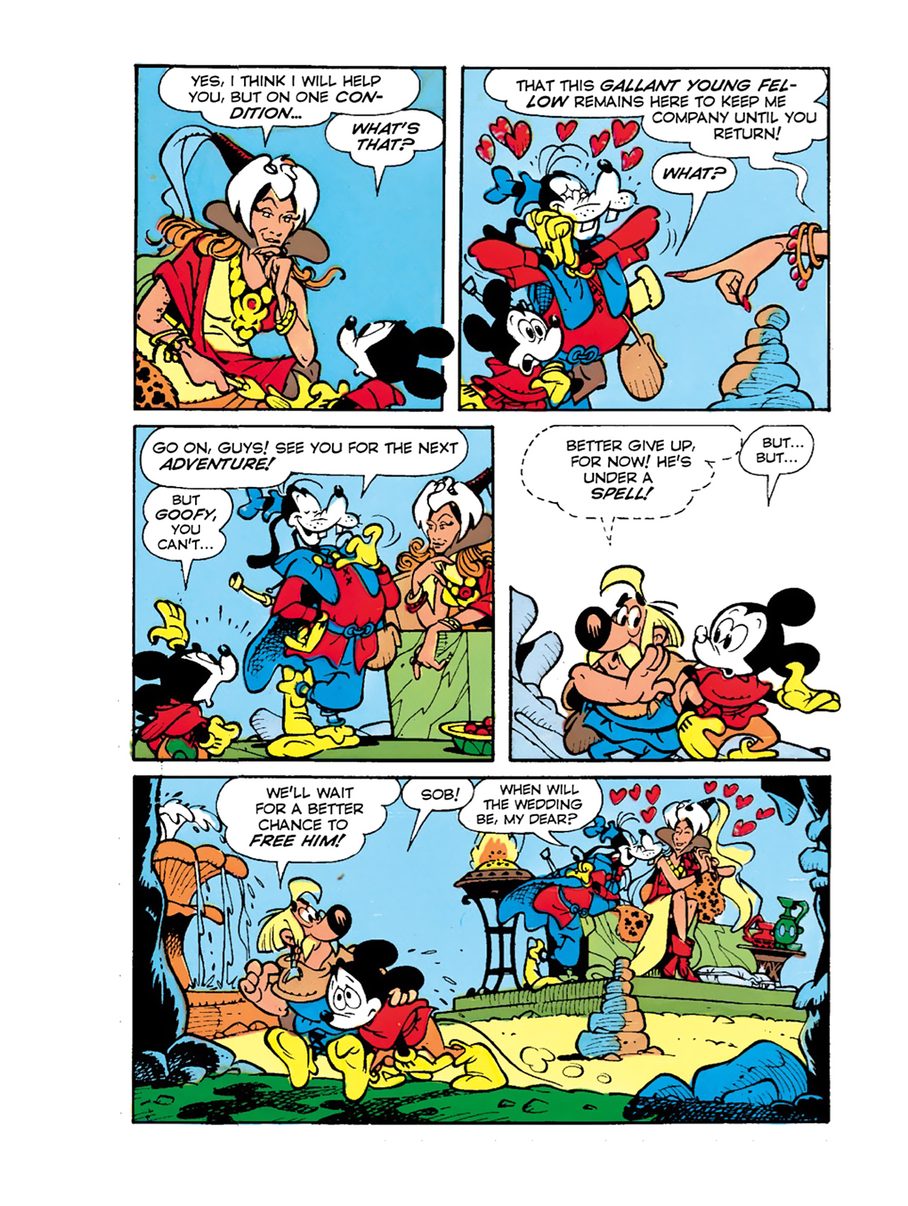Read online Mickey Mouse in the Sword of Ice comic -  Issue #2 - 23