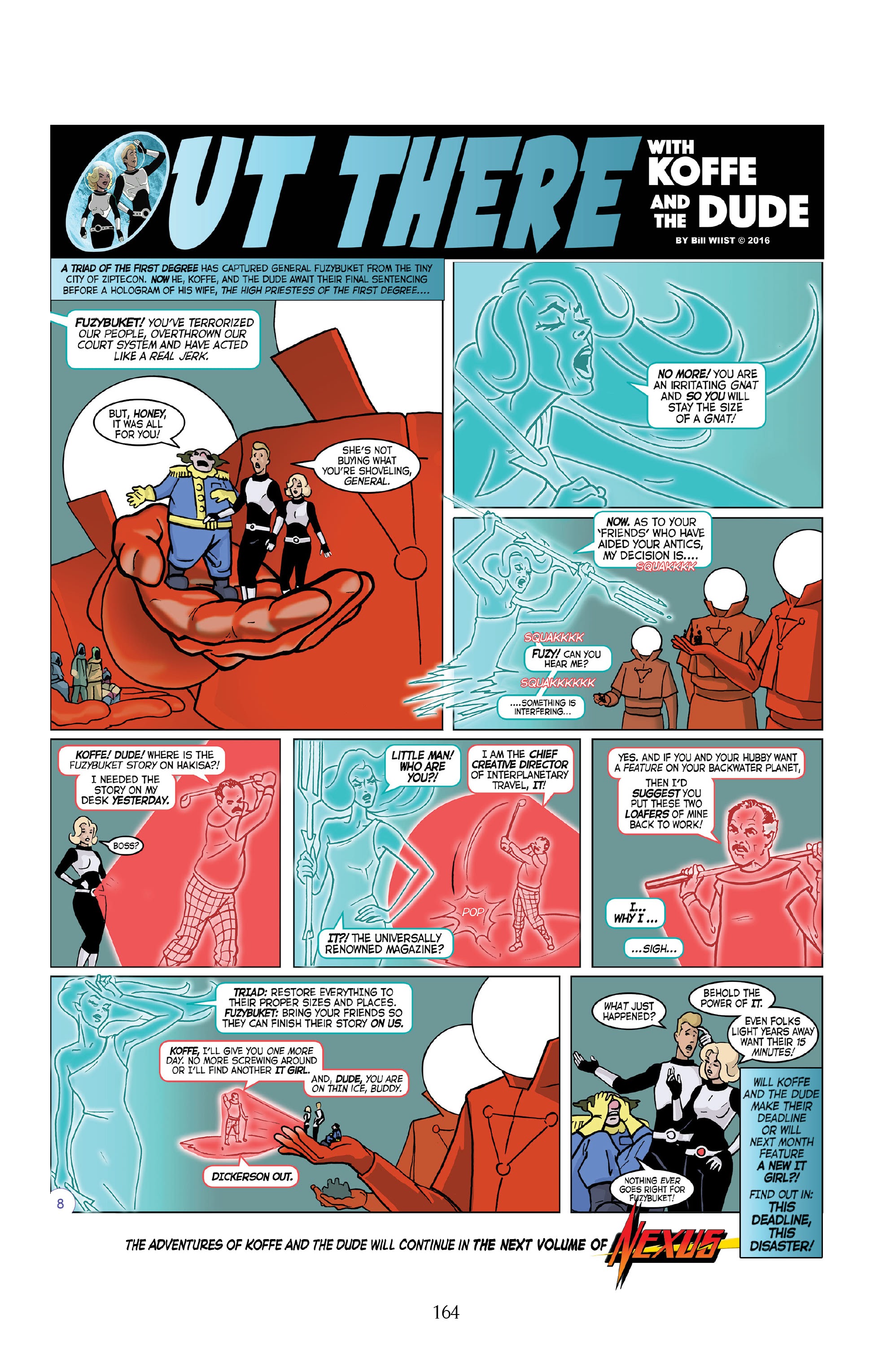 Read online Nexus Newspaper Strips: The Coming of Gourmando comic -  Issue # TPB (Part 2) - 63