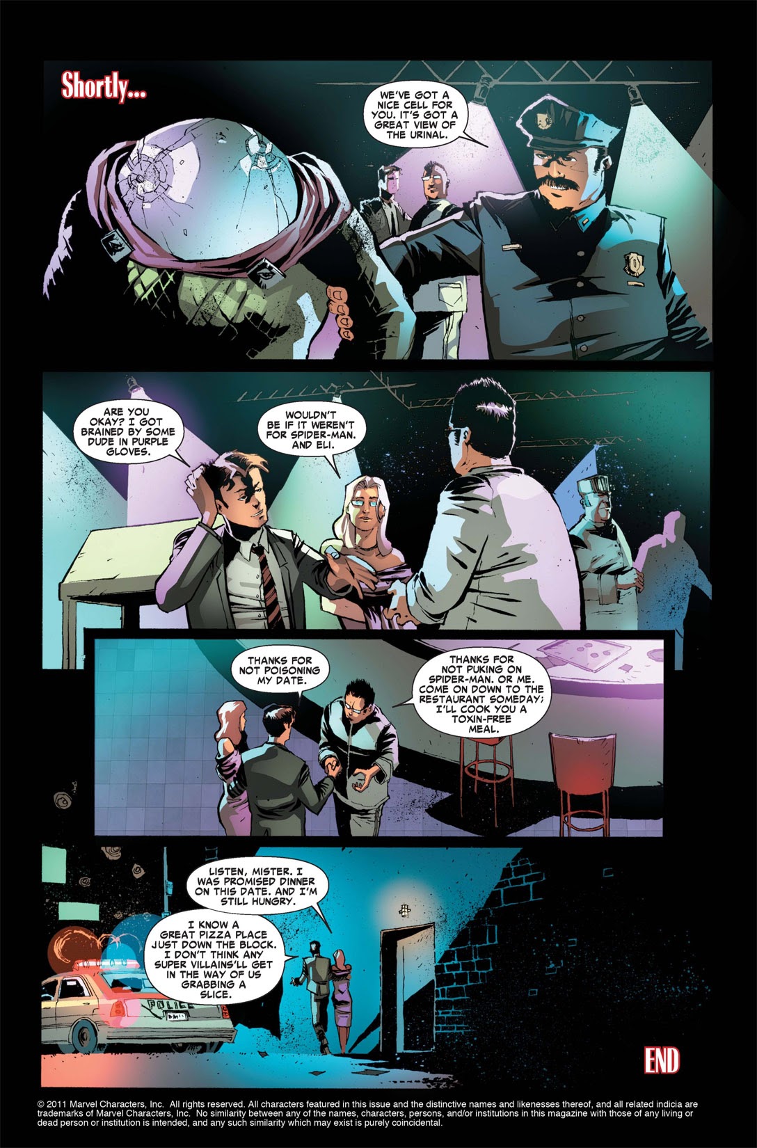 Read online Spider-Man: A Meal to Die For comic -  Issue # Full - 12