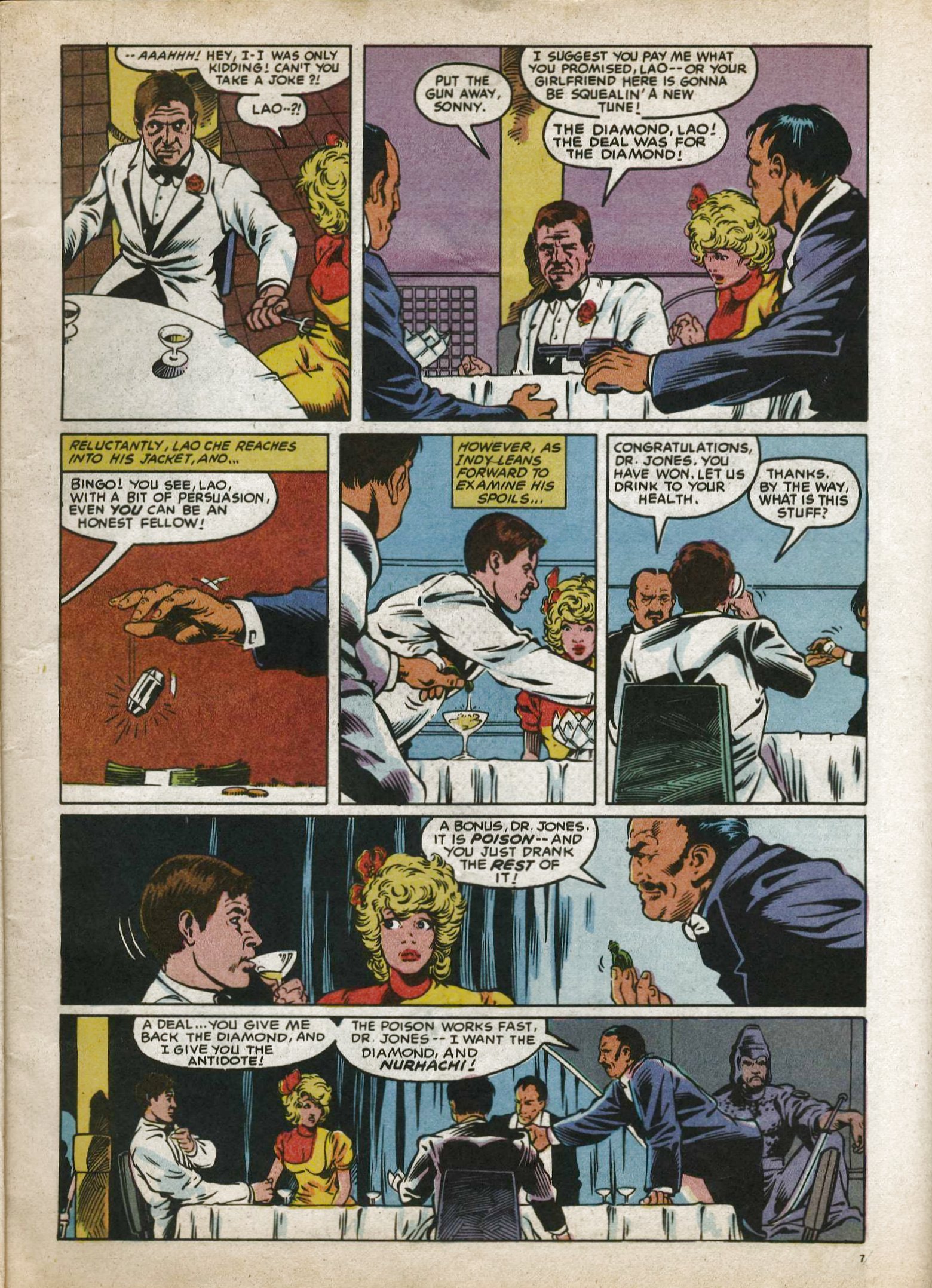 Read online Indiana Jones comic -  Issue #1 - 7