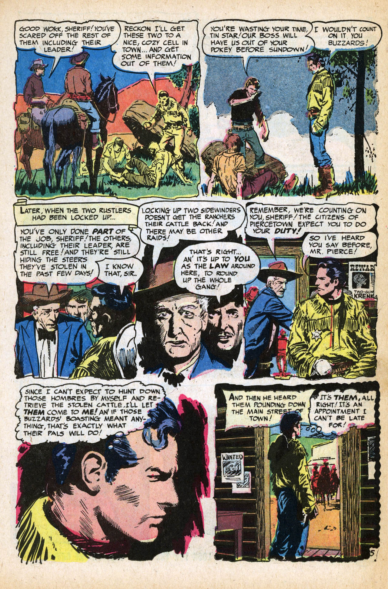 Read online Western Outlaws (1954) comic -  Issue #11 - 15