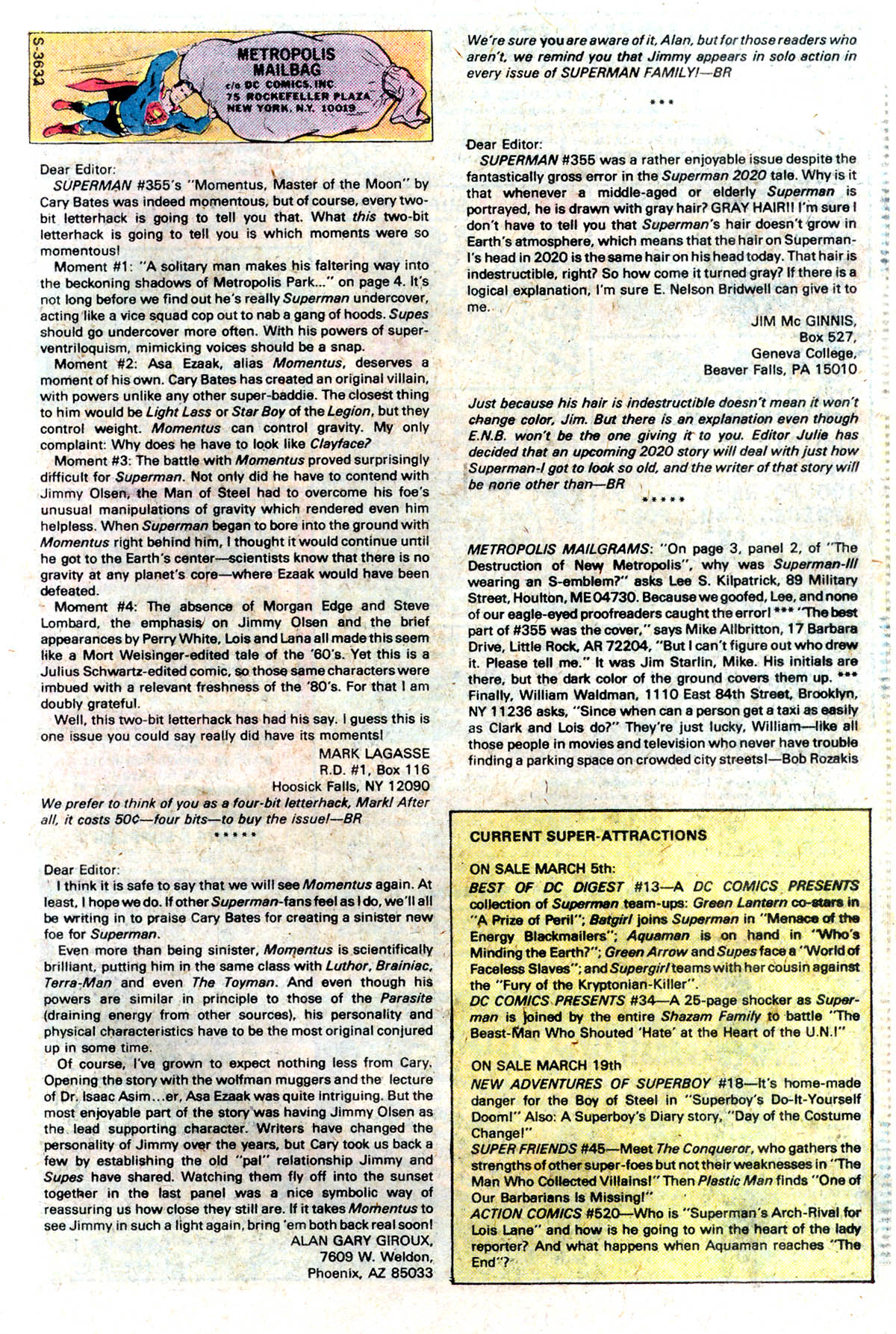 Read online Superman (1939) comic -  Issue #360 - 19