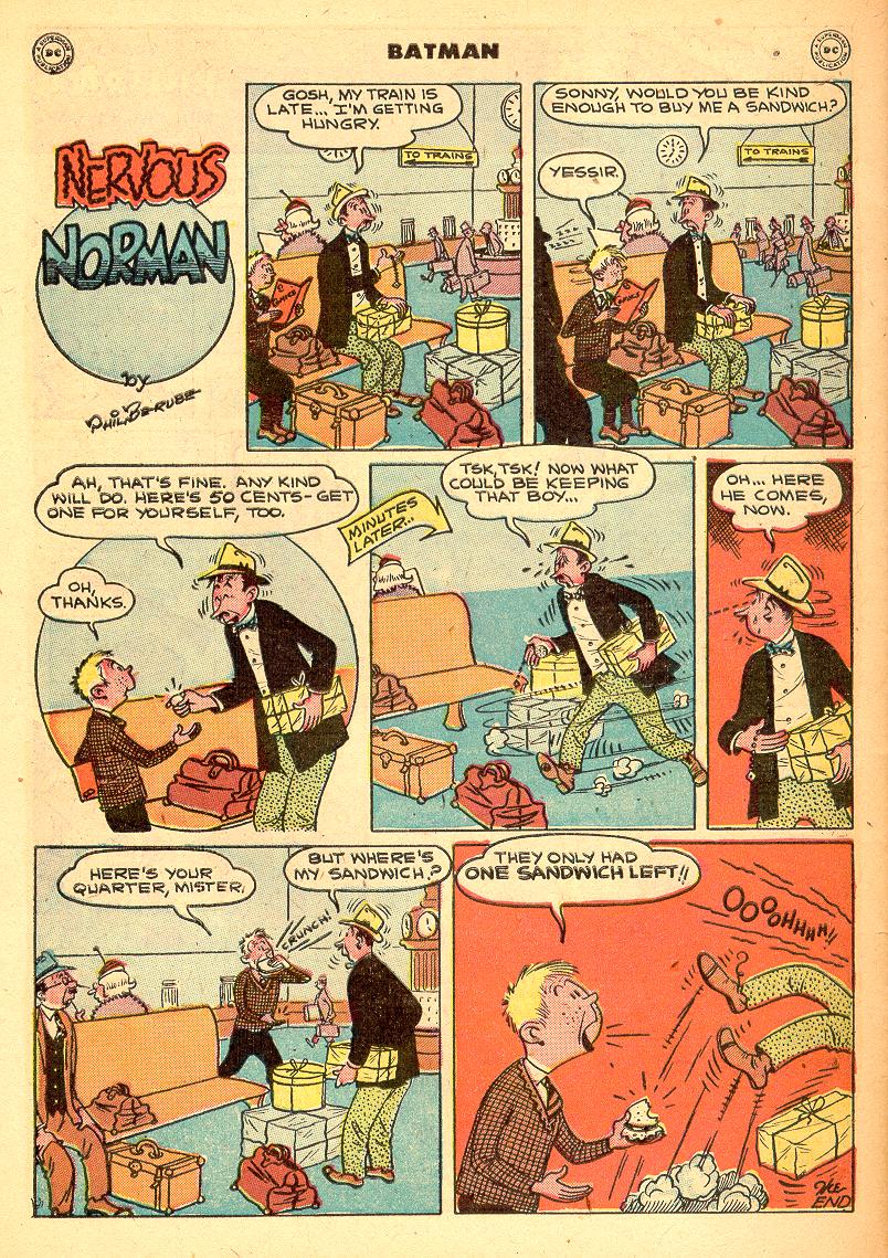 Read online Batman (1940) comic -  Issue #46 - 48