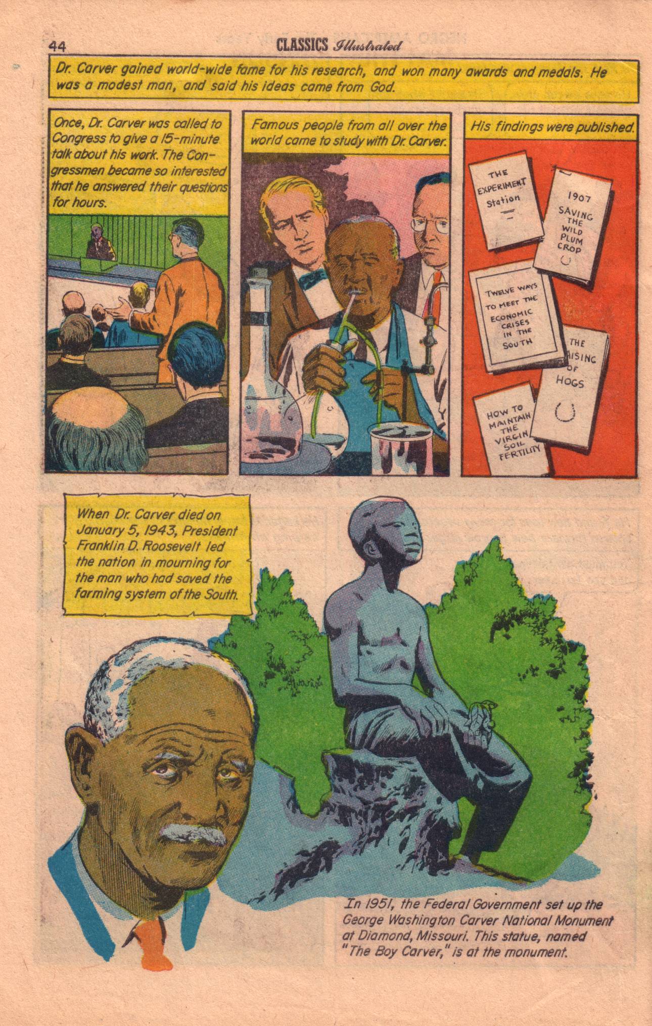 Read online Classics Illustrated comic -  Issue #169 - 46
