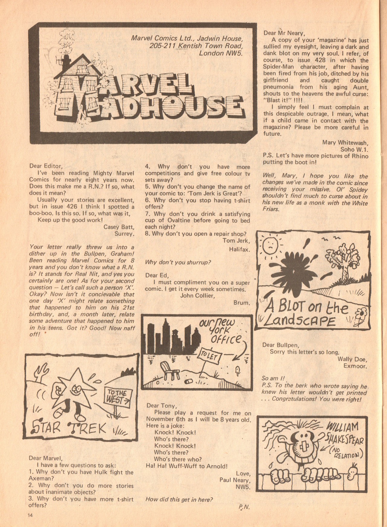 Read online Marvel Madhouse comic -  Issue #2 - 14
