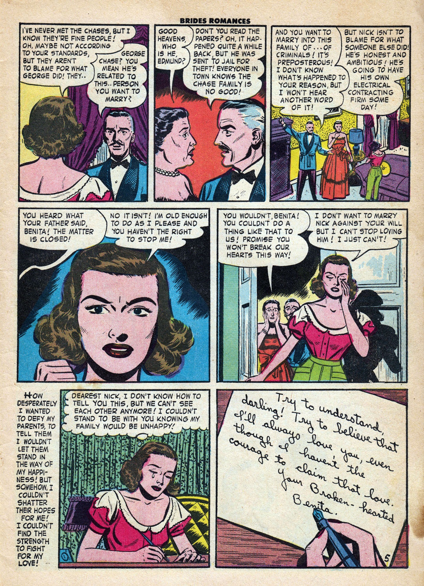 Read online Brides Romances comic -  Issue #20 - 7