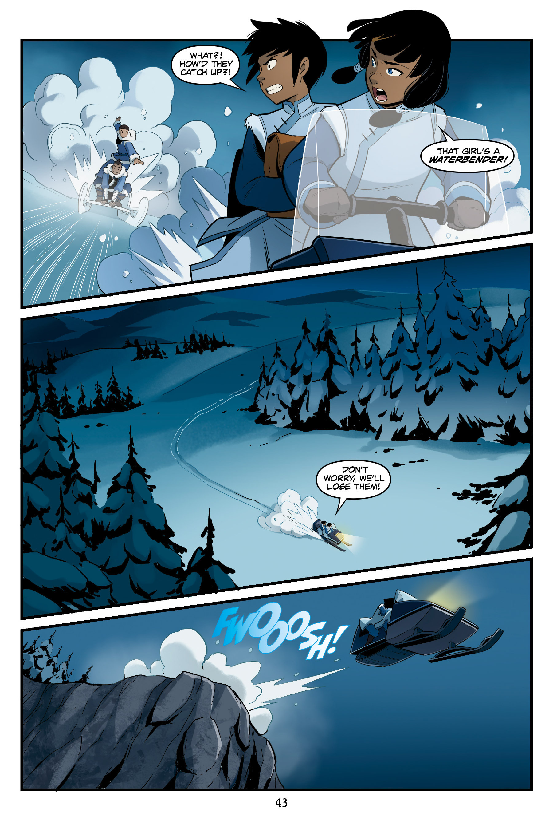 Read online Nickelodeon Avatar: The Last Airbender - North and South comic -  Issue #1 - 43