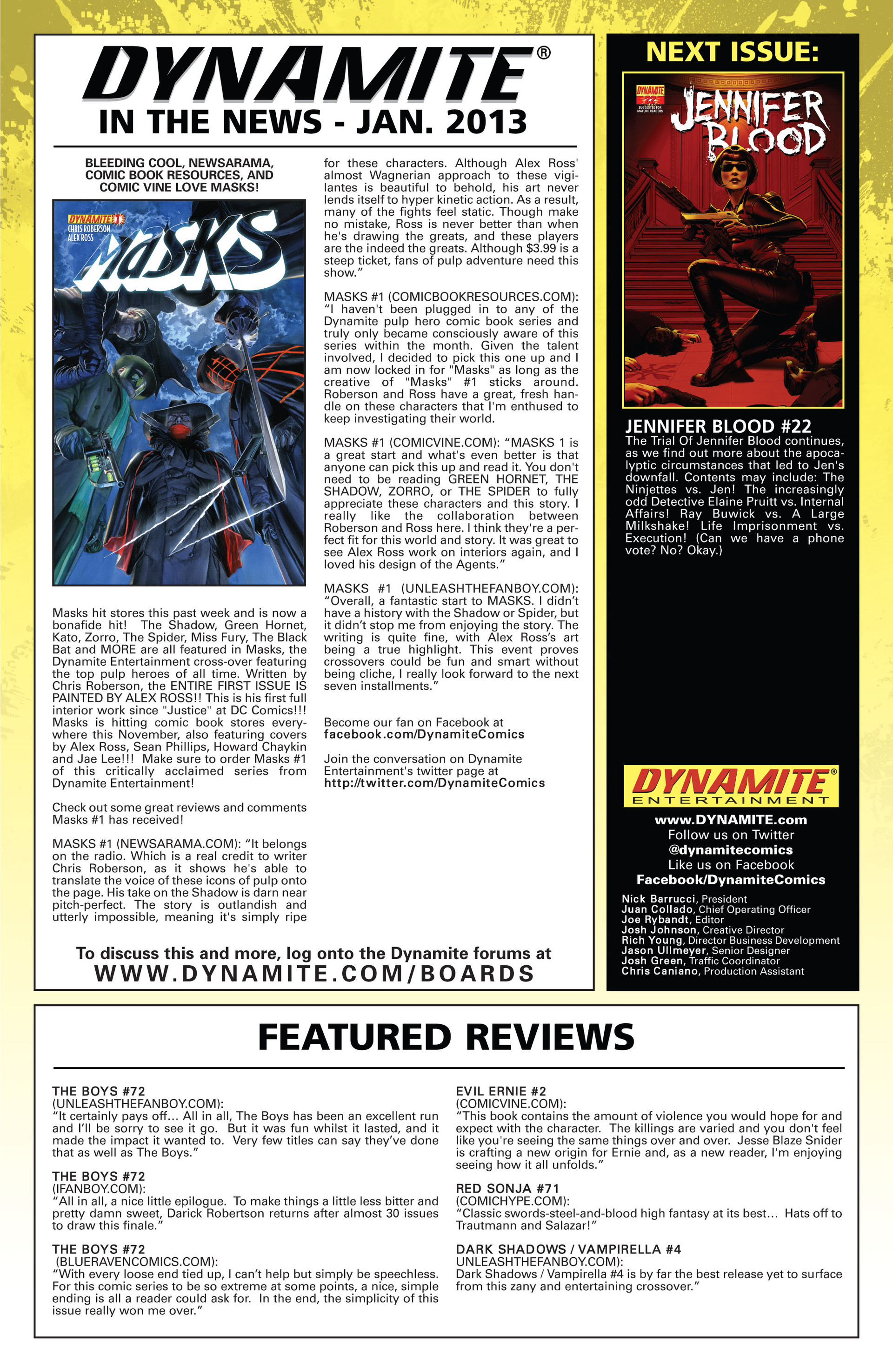 Read online Jennifer Blood comic -  Issue #21 - 24